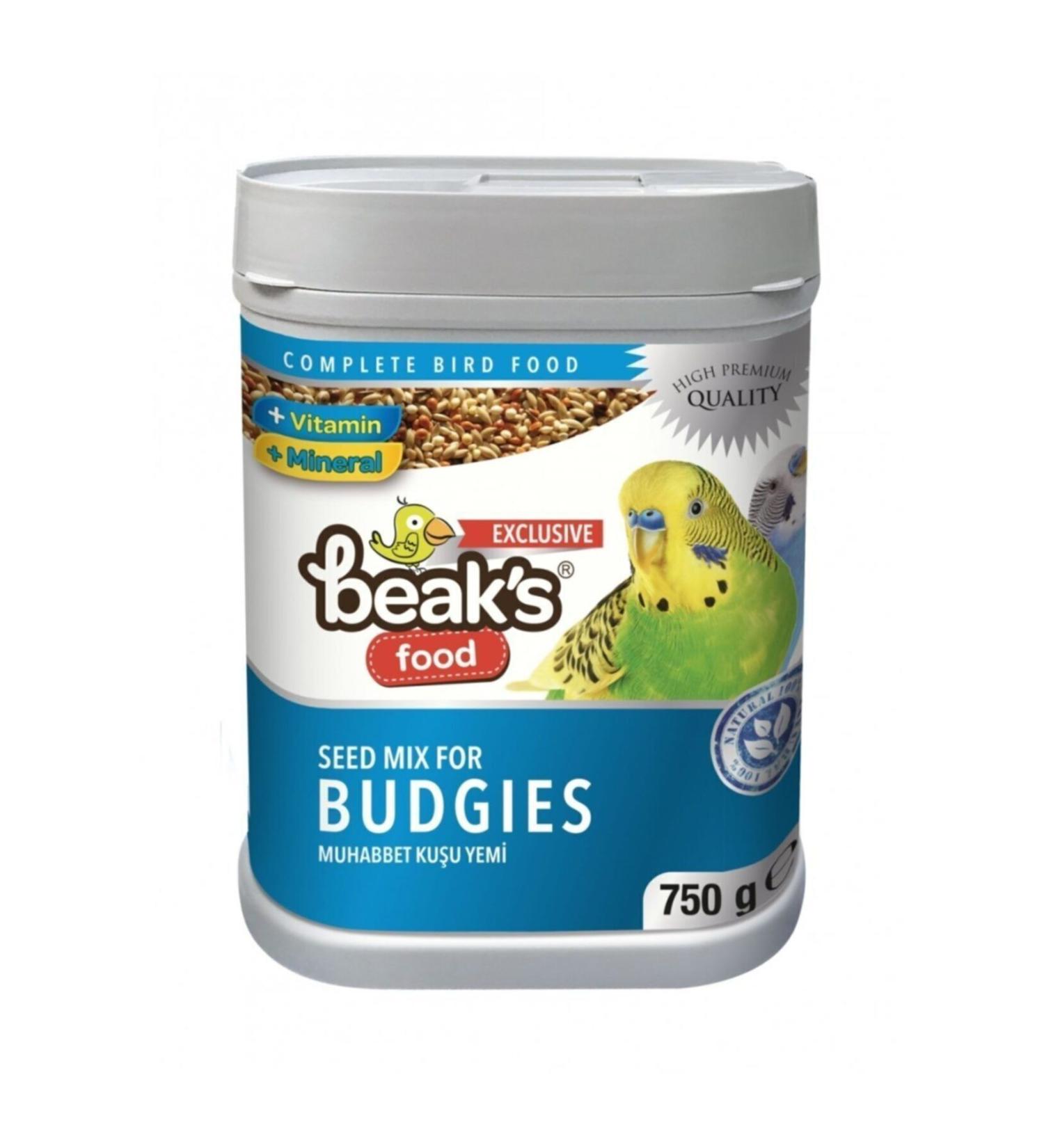 Beaks Budgie Food 750gr Mixed Bird Food 2026