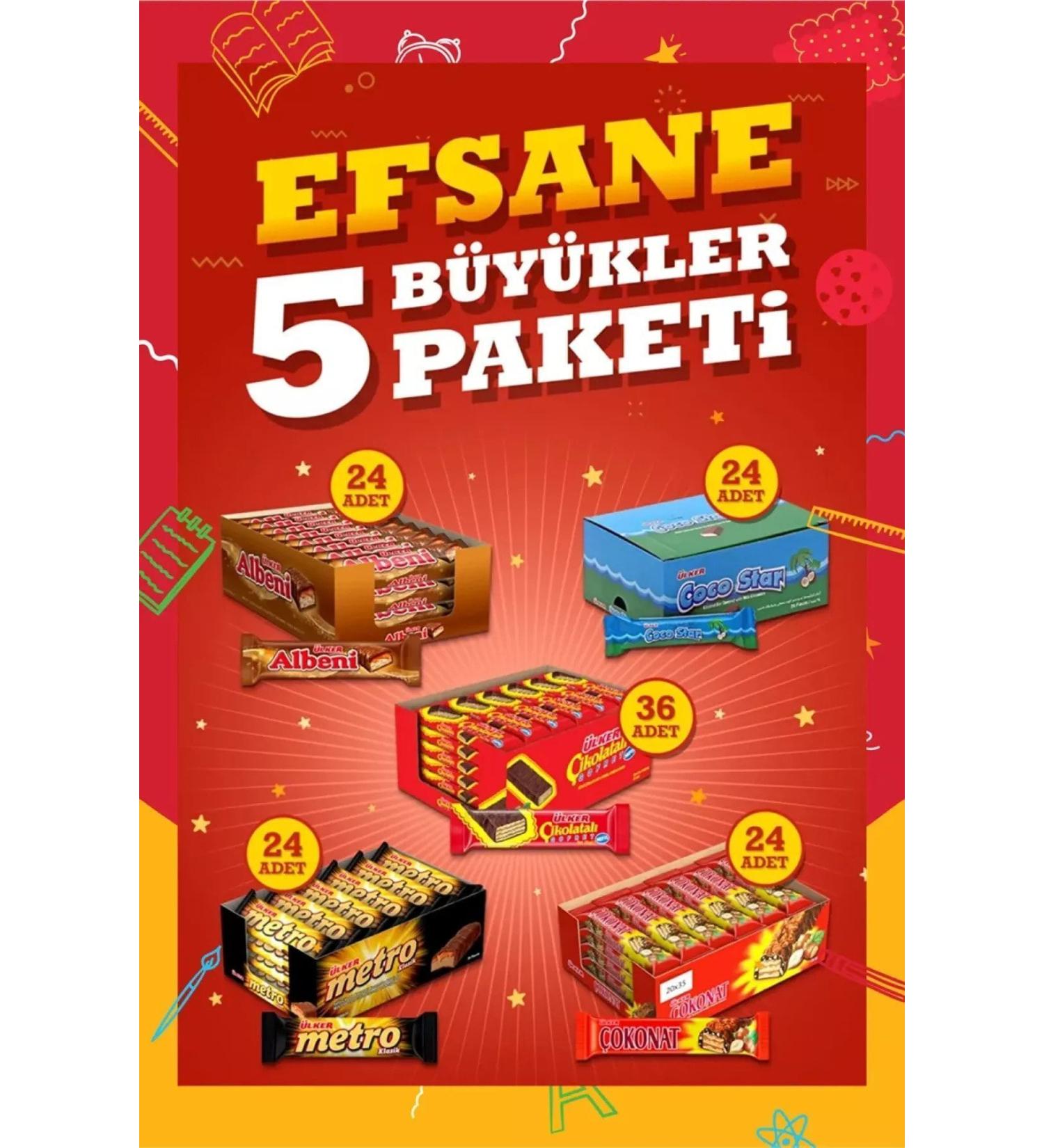 Ulker Big 5 Package Set