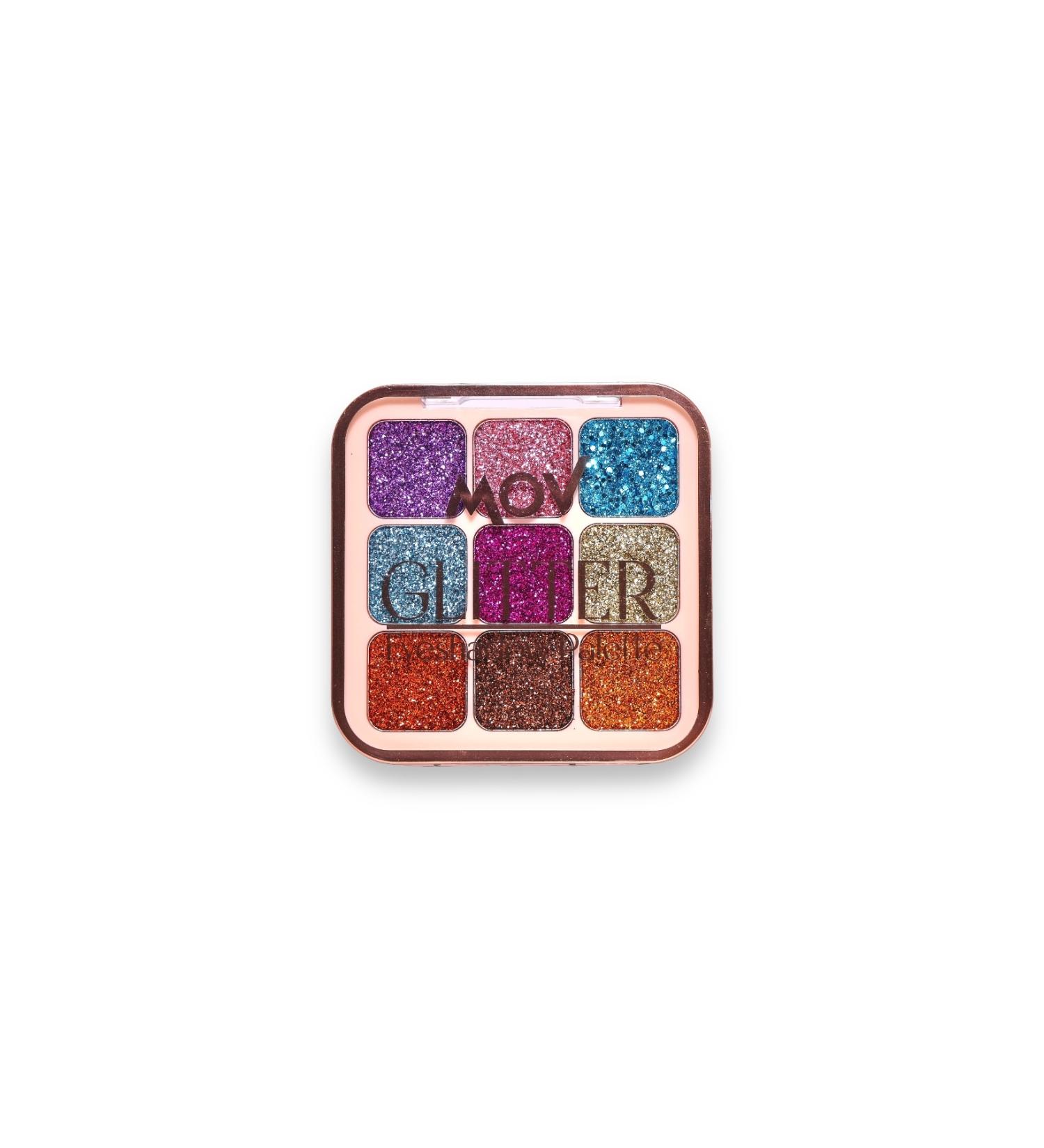 mov Glitter 9-Piece Eyeshadow Palette No:01