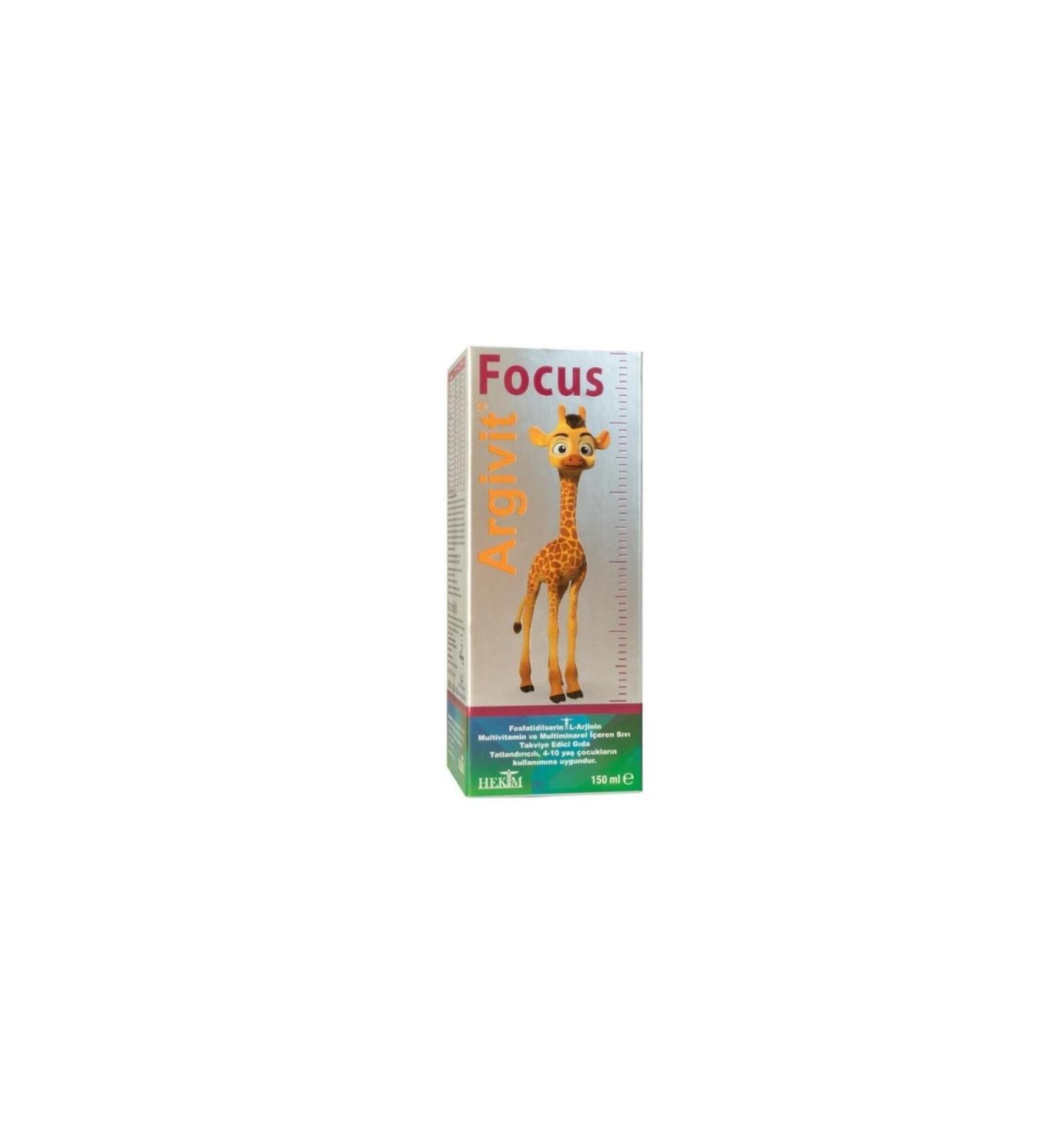 HEK M LA Focus Multivitamin and Multimineral Supplementary Food 150ml