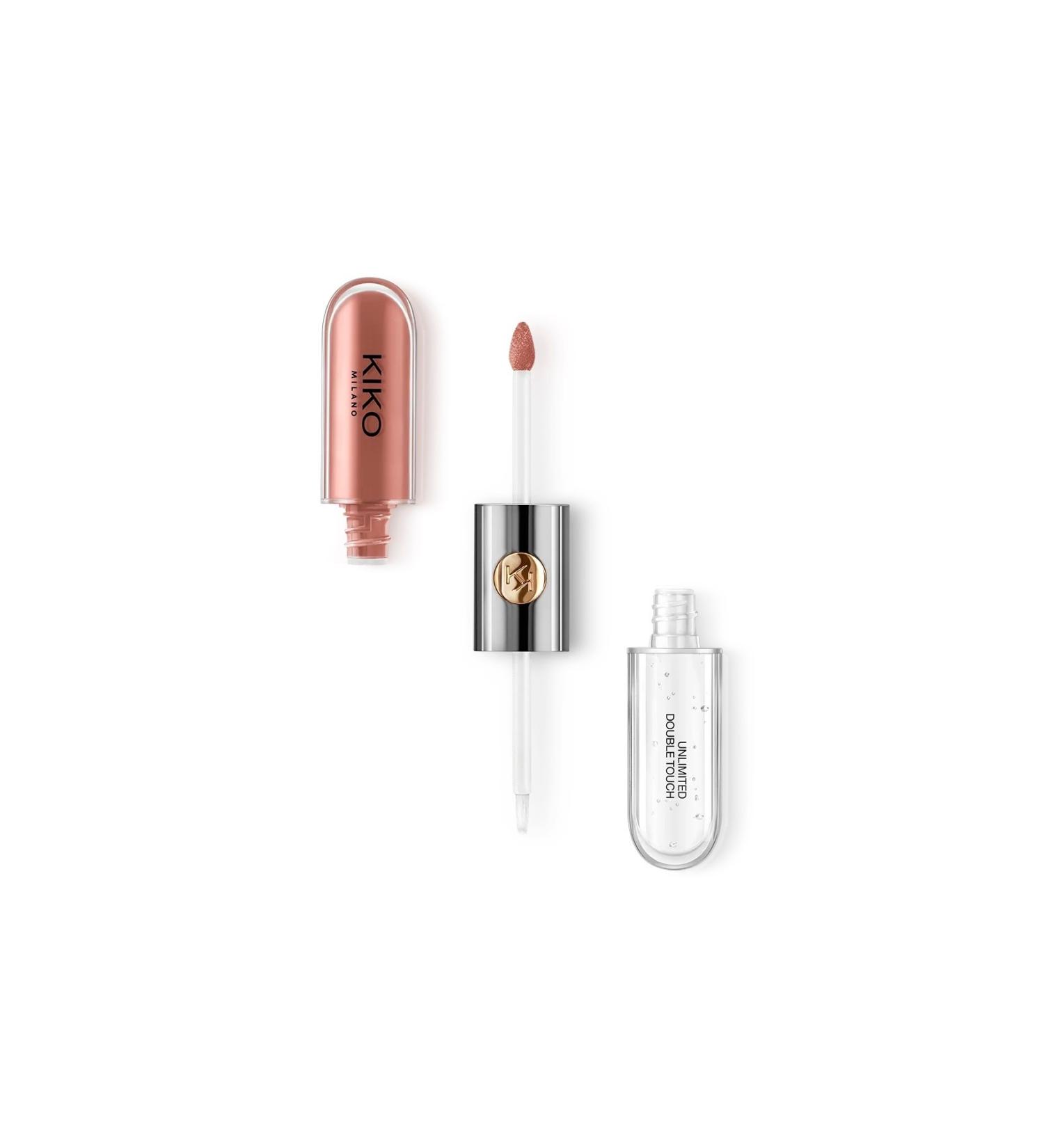 kiko milano Unlimited Double Touch-Long Lasting Dual Phase Plumping Lip Gloss 2x3 ML - Buy Online on GoSupps.com