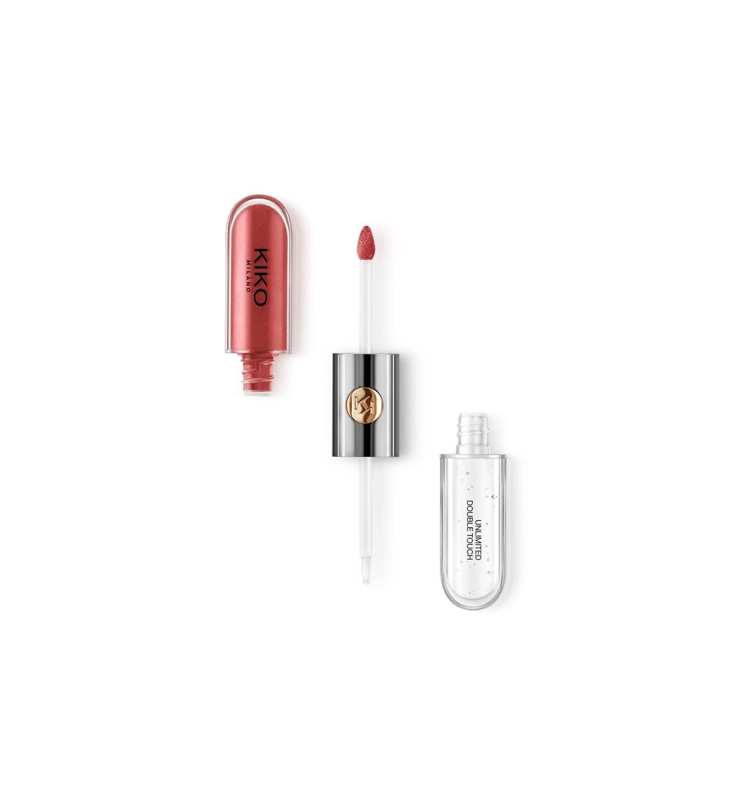 kiko milano Unlimited Double Touch-Long Lasting Dual Phase Plumping Lip Gloss 2x3 ML - Buy Online on GoSupps.com