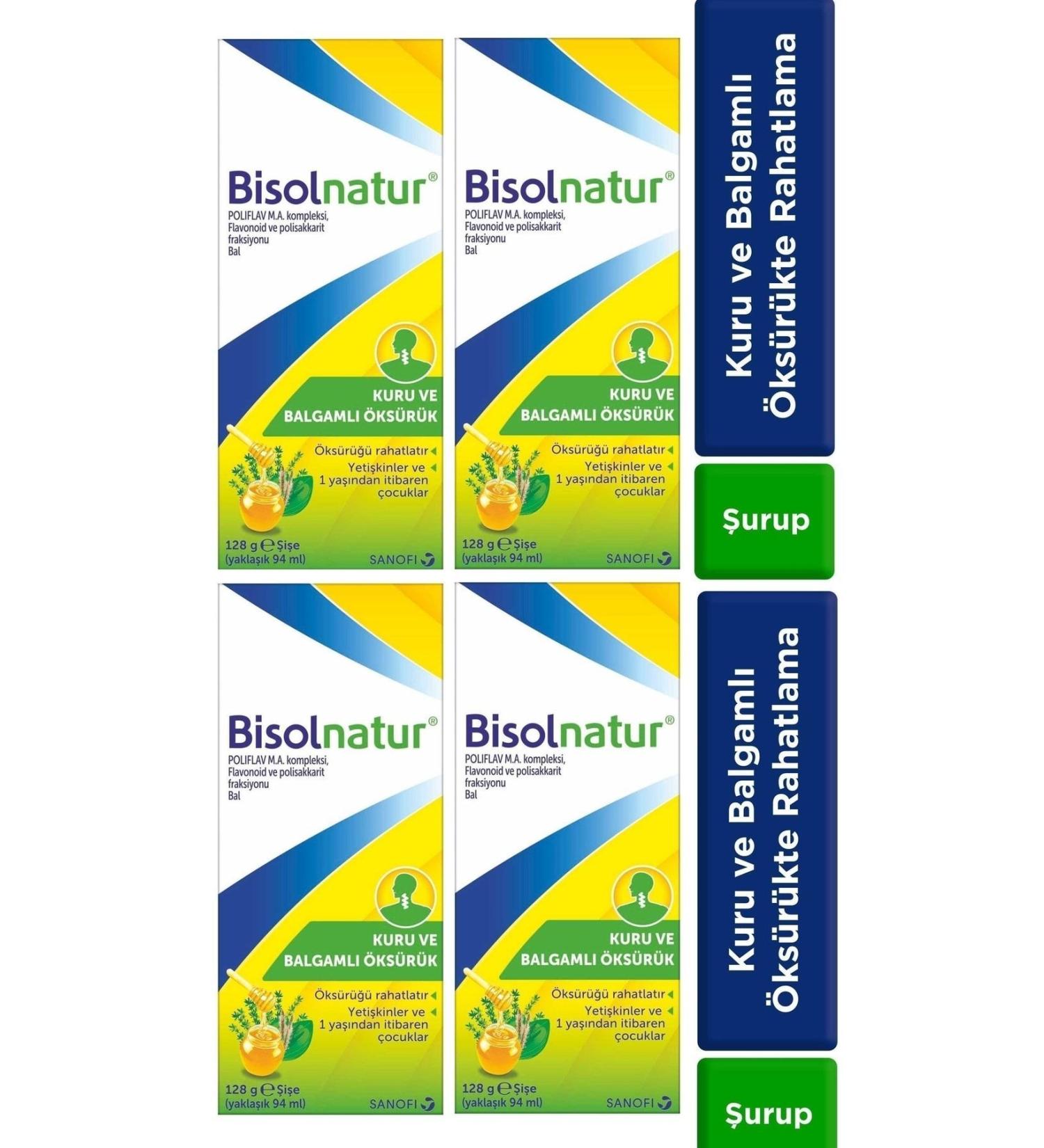 Bisolnatur Herbal Syrup 128 gr 4 Pieces