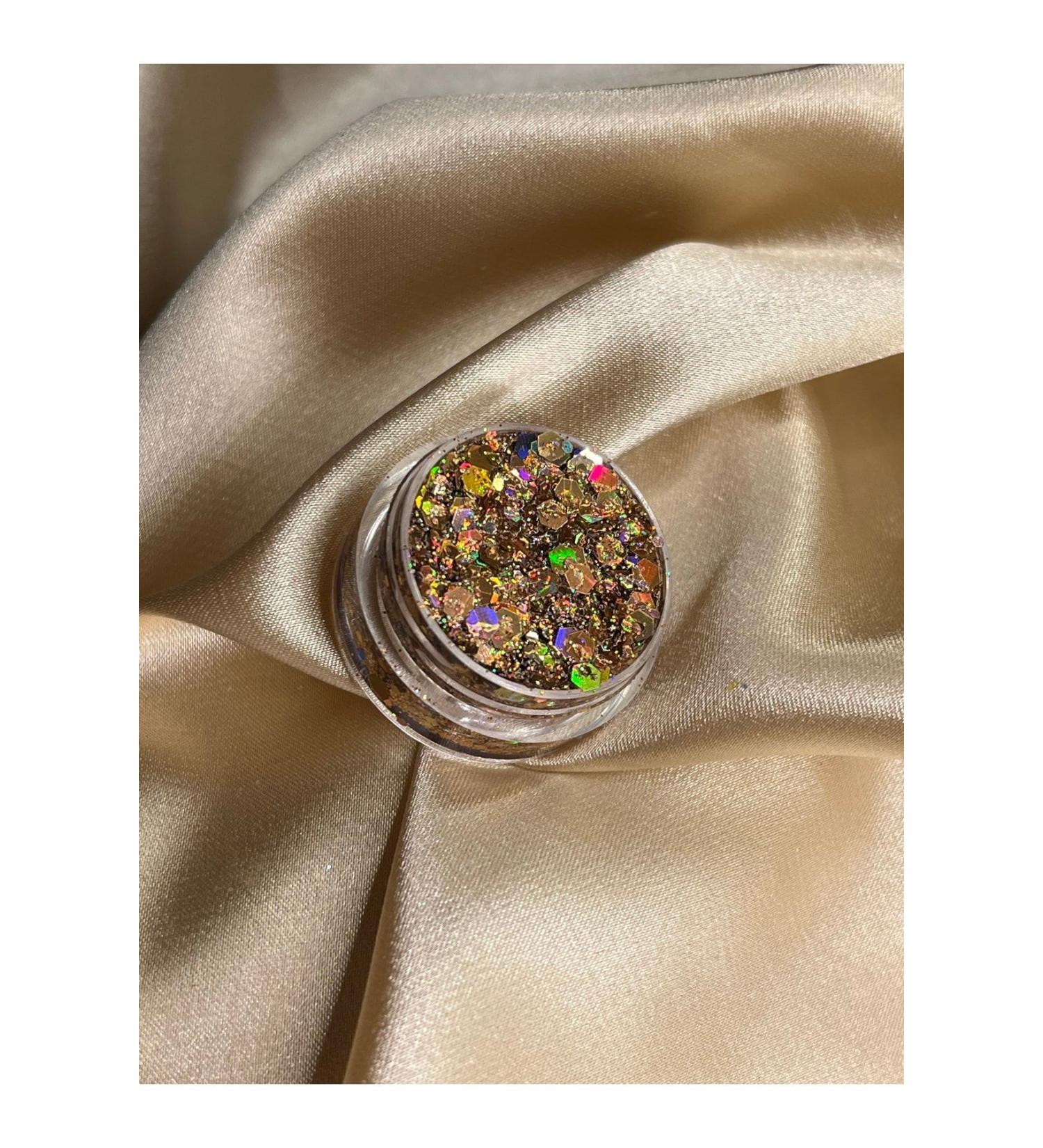 tolstoy Shiny Glitter Glitter- Golden Chocolate Glitter Glitter - Buy Online on GoSupps.com