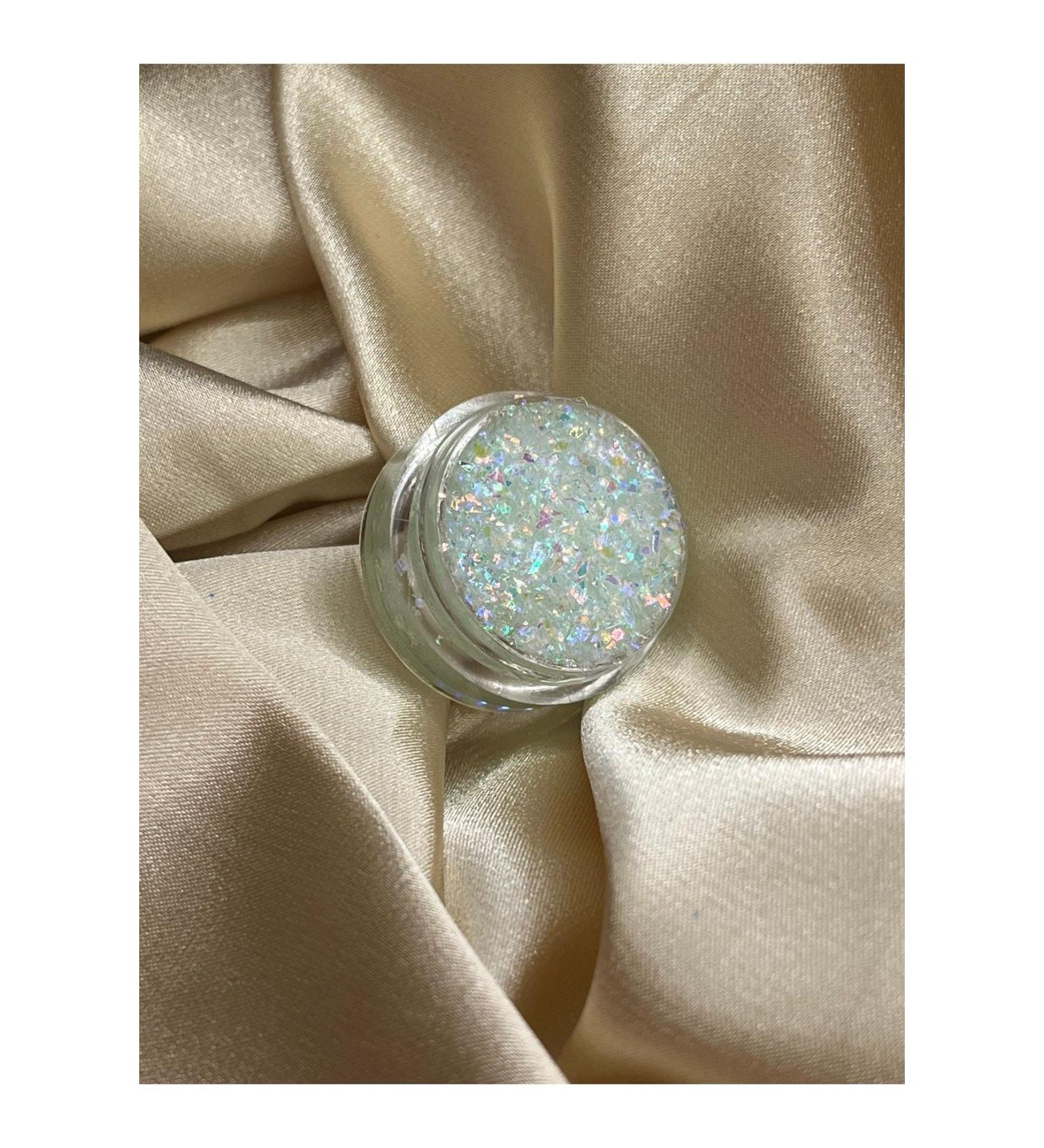tolstoy Gel Shiny Glitter - White Angel Glitter