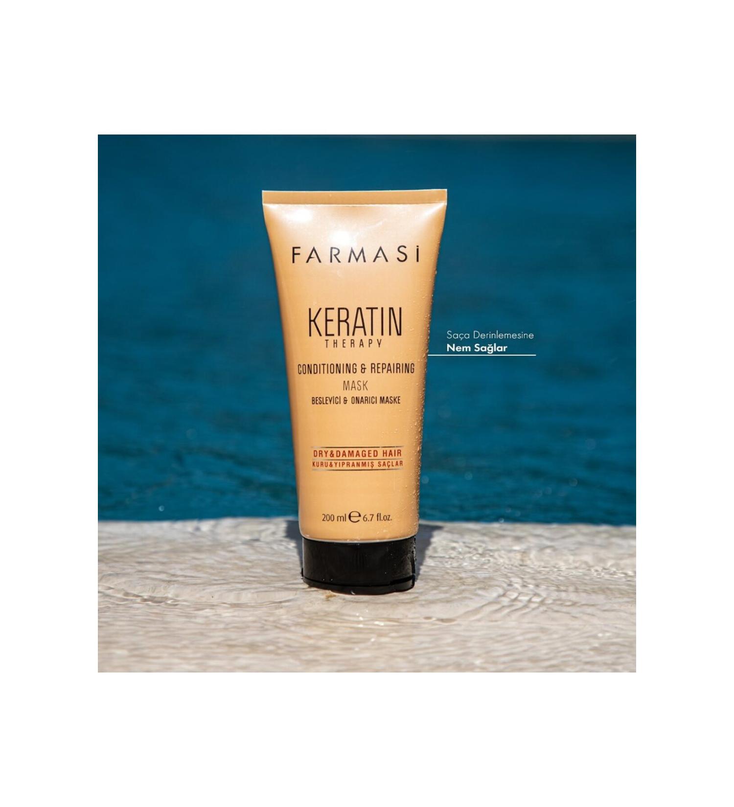 Farmasi Keratin Therapy Repair Mask - Buy Online on GoSupps.com