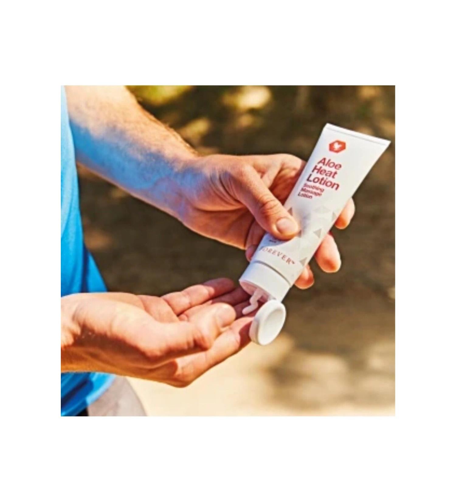 Forever Living Products Aloe Heat Lotion Original - Buy Online on GoSupps.com