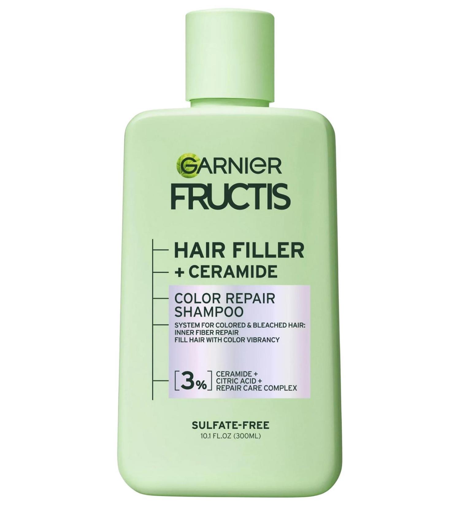 Garnier Fructis Hair Filler Ceramide Color Repair Shampoo 300ML - Buy Online on GoSupps.com