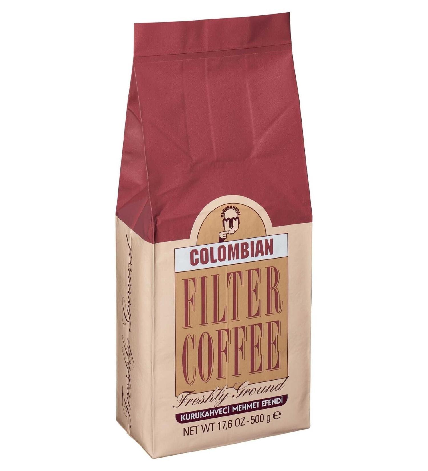 Mehmet Efendi Colombian Filter Coffee 500 gr Ground