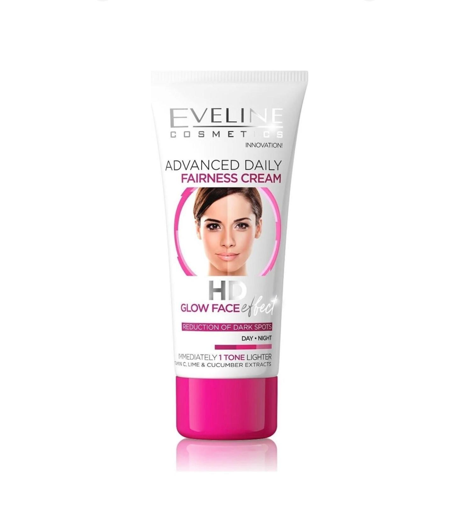 Dove Eveline HD Anti-Spot and Whitening Daily Face Cream