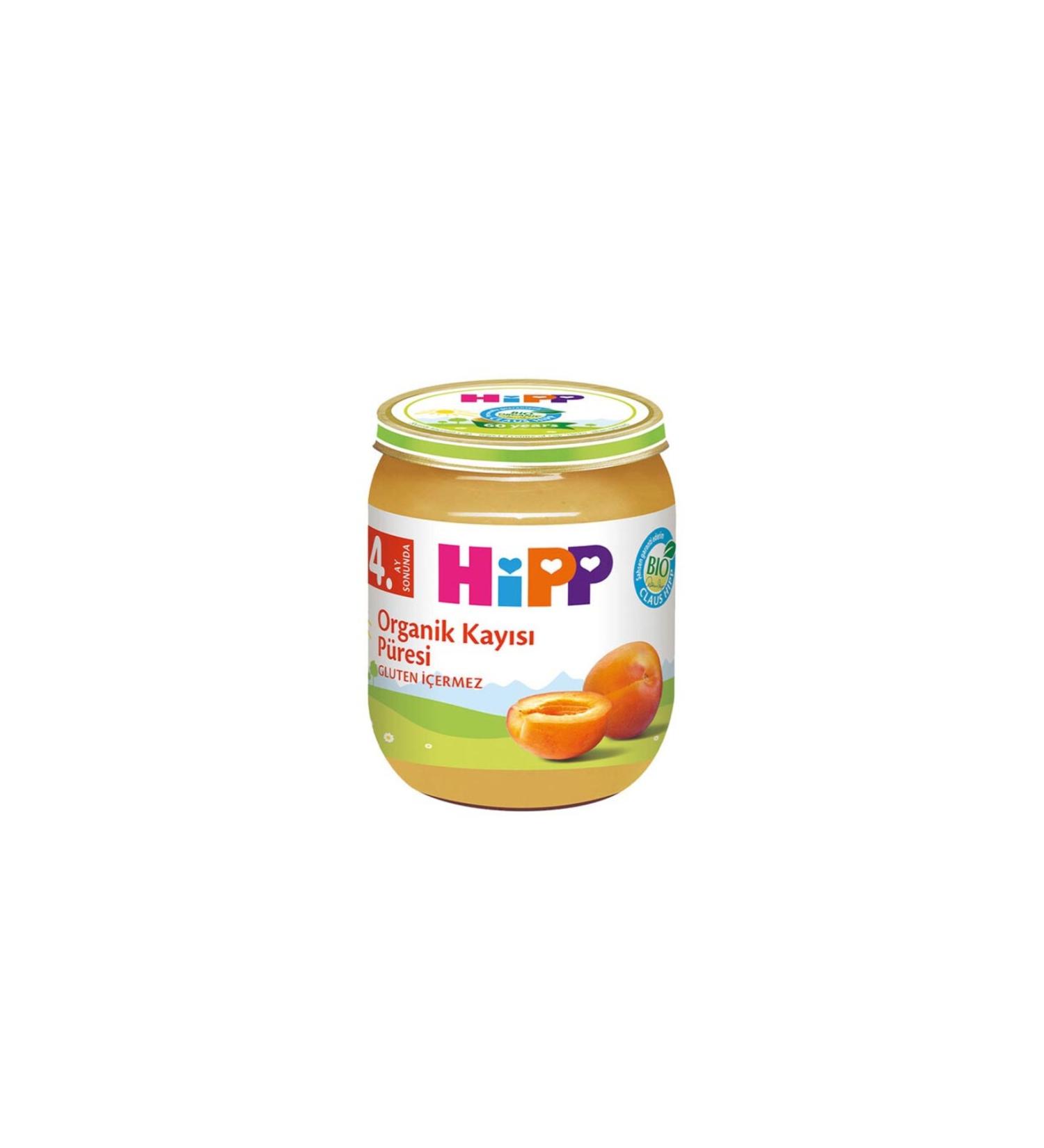 Hipp Organic X 12 Apricot Puree 125gr
