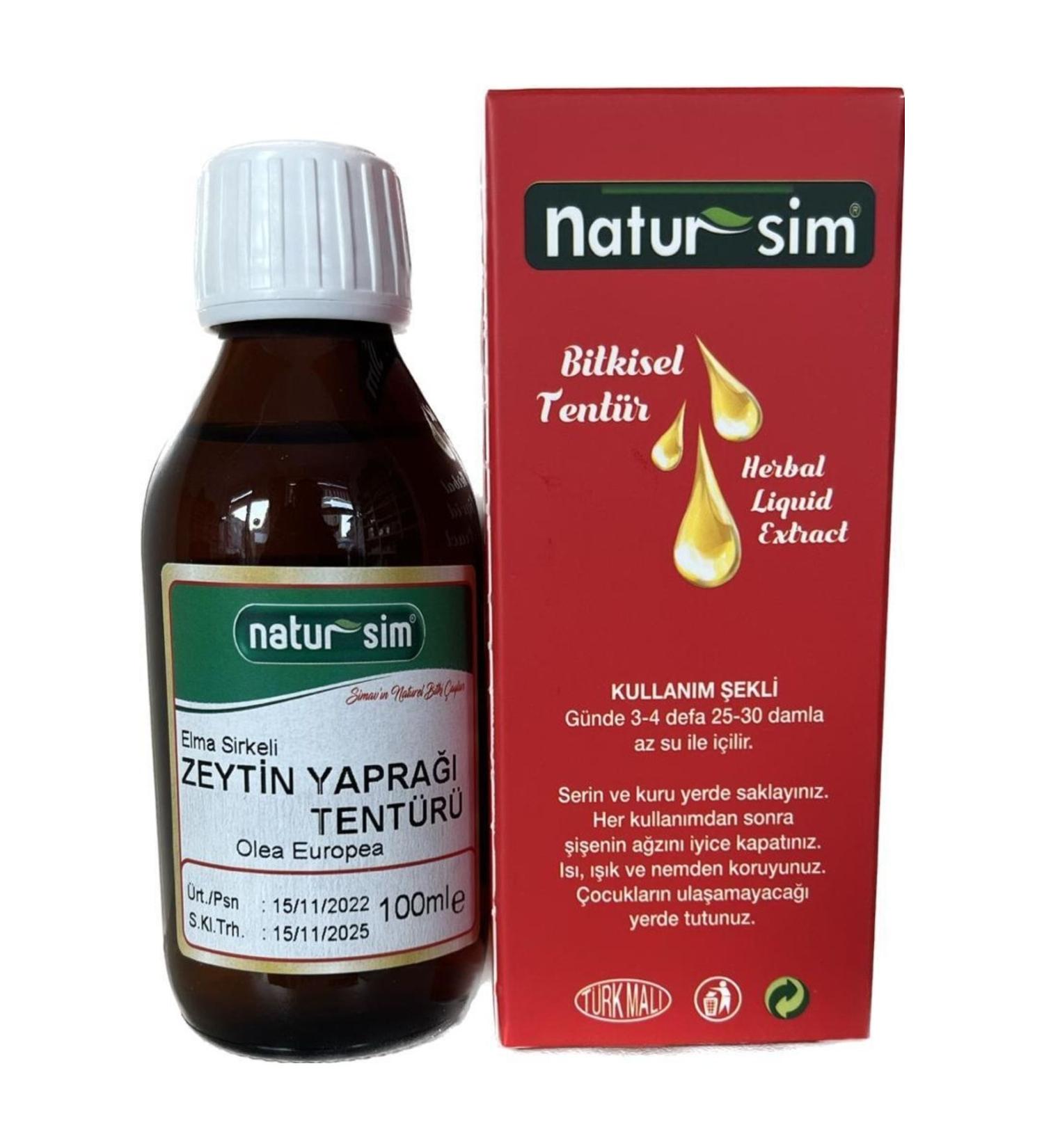Natursim Olive Leaf Tincture/extra 100ml