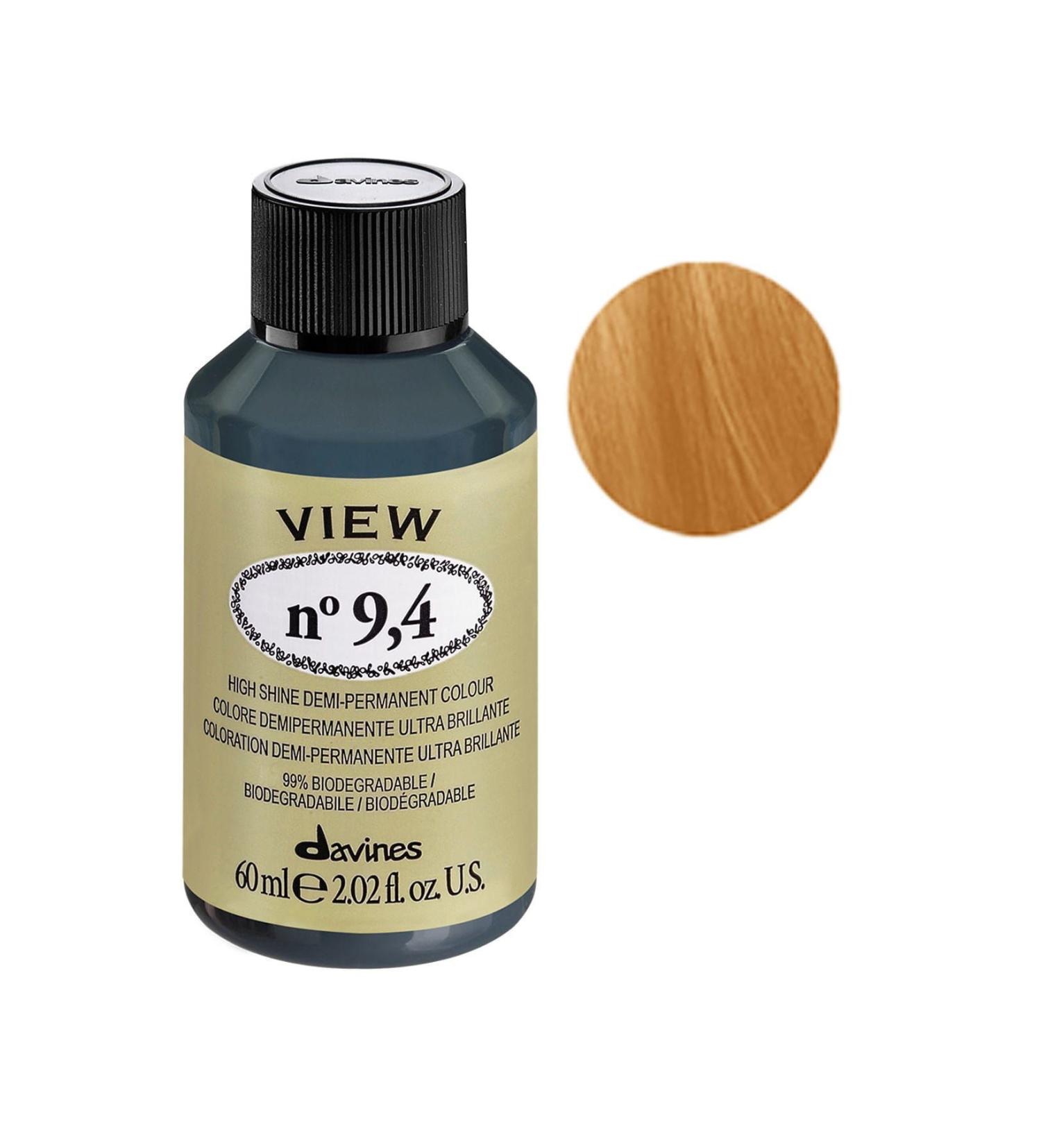 Davines View Semi Permanent Hair Dye 60 ml - 9.4 Very Light Copper Blonde 8004608260189