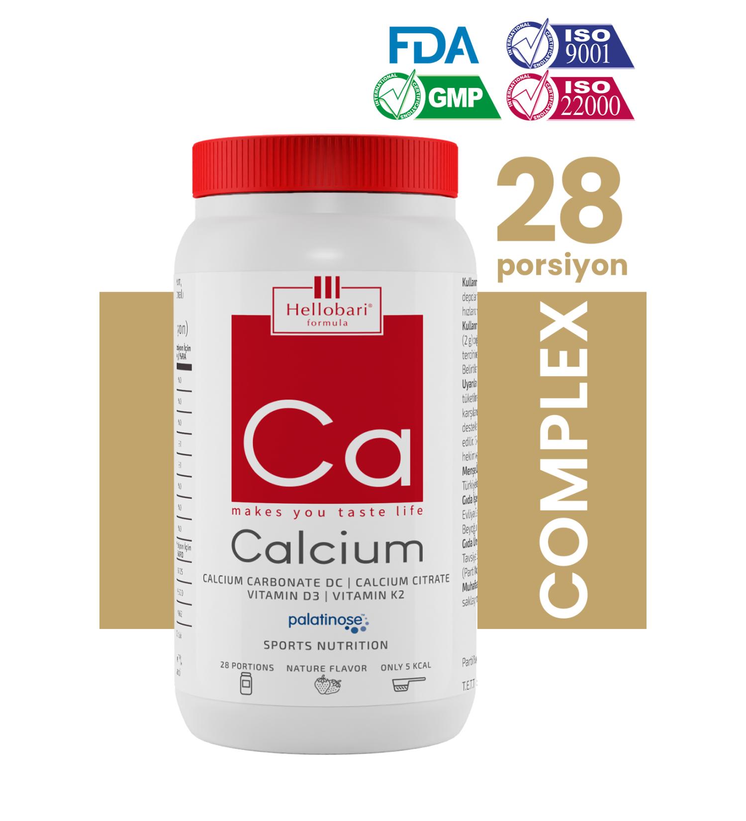Hellobari Formula Hellobari Formula Calcium | Calcium Carbonate & Calcium Citrate | 28 Servings - Buy Online on GoSupps.com