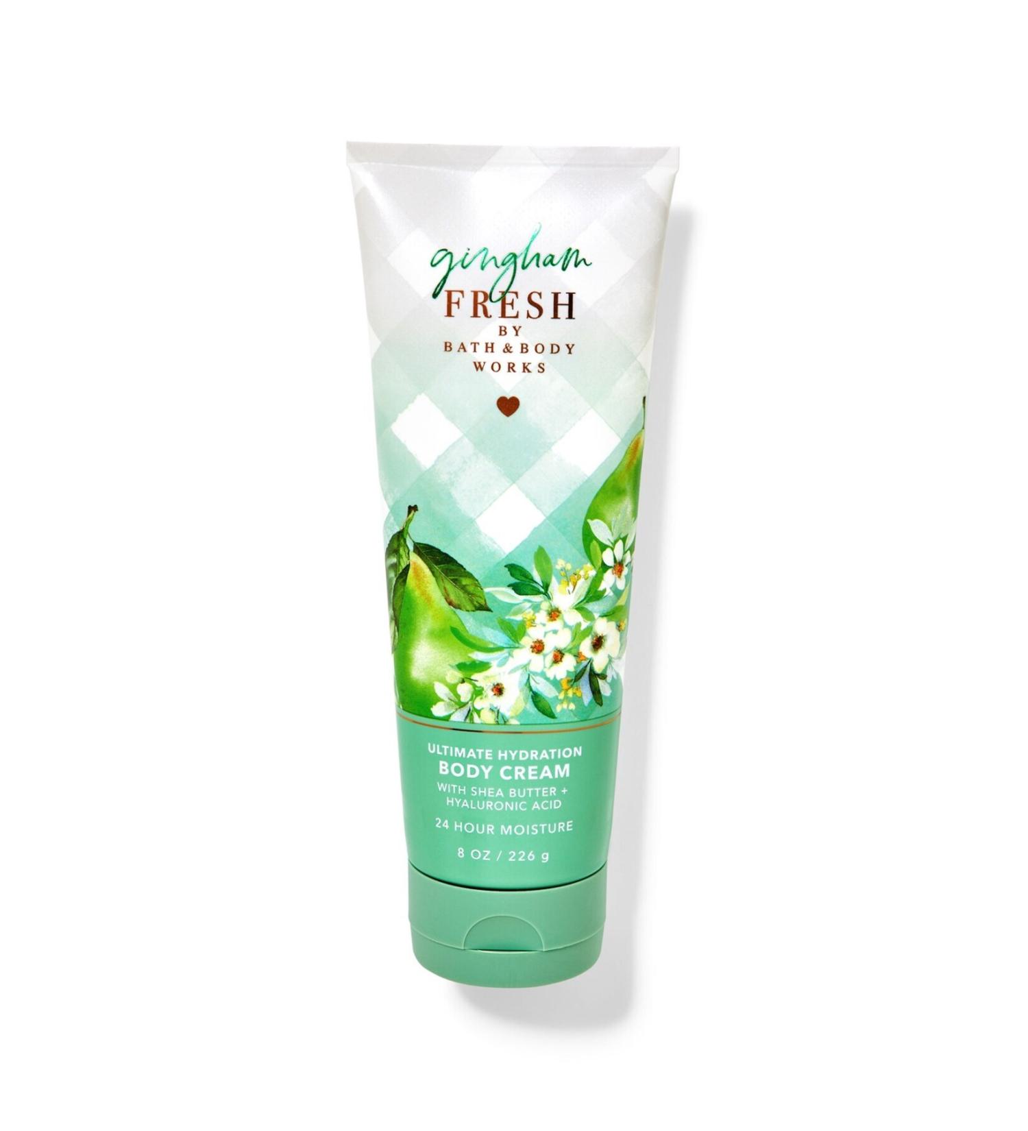 Bath & Body Works Gingham Fresh Shea Body Cream 226g