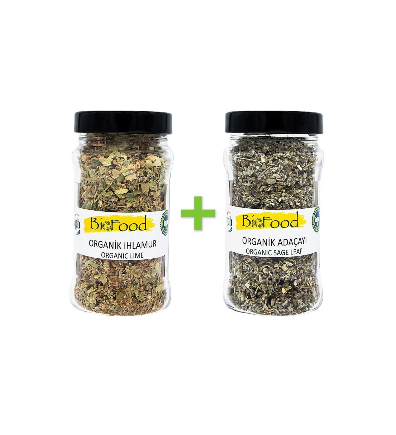 Biofood Organic Linden 35 G & Organic Sage 35 G