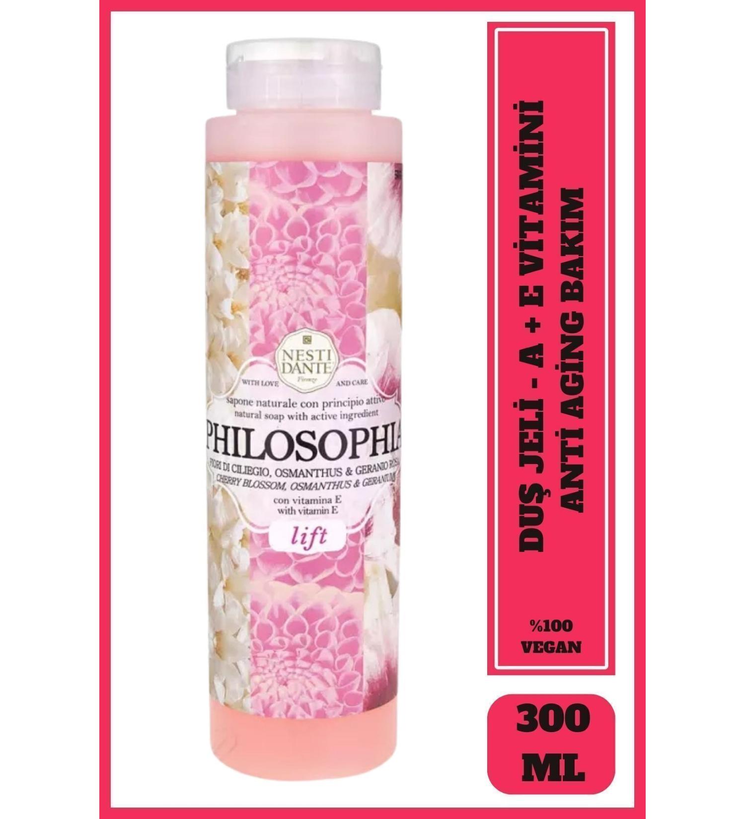 Nesti Dante Philosophia Lift Shower Gel 300 ml | Antiaging | Vitamin AE