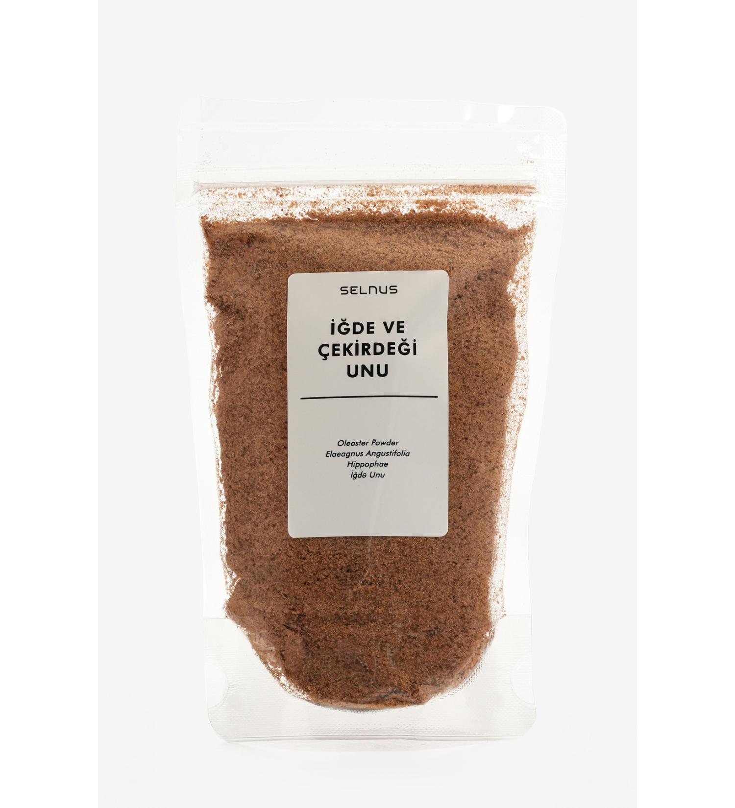 SELNUS Oleaster and Oleaster Seed Flour (Oleaster Powder) 1250 grams - Buy Online on GoSupps.com