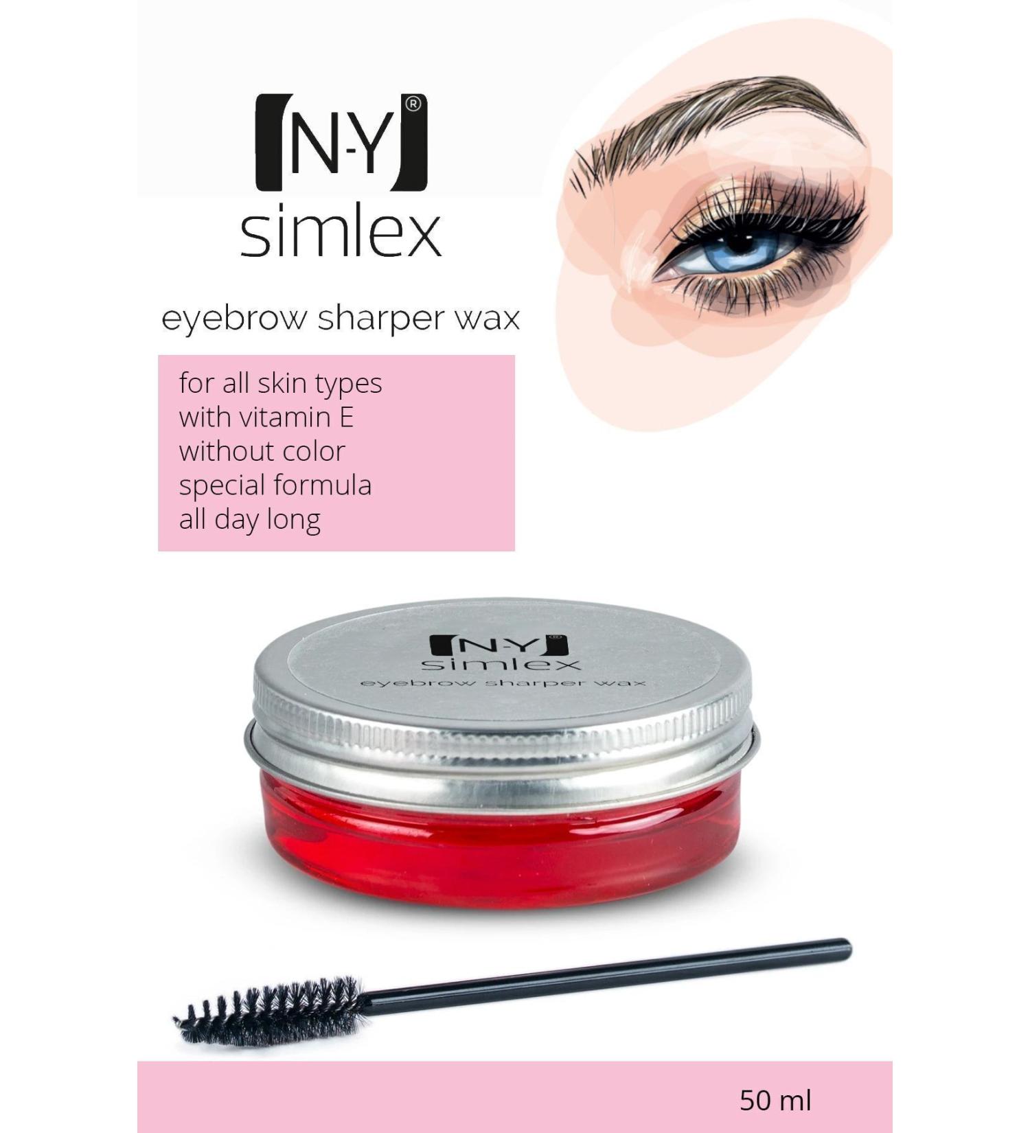 NY SIMLEX Eyebrow Shaper Stabilizer Wak Keratin Biotin and Vitamin E - Buy Online on GoSupps.com