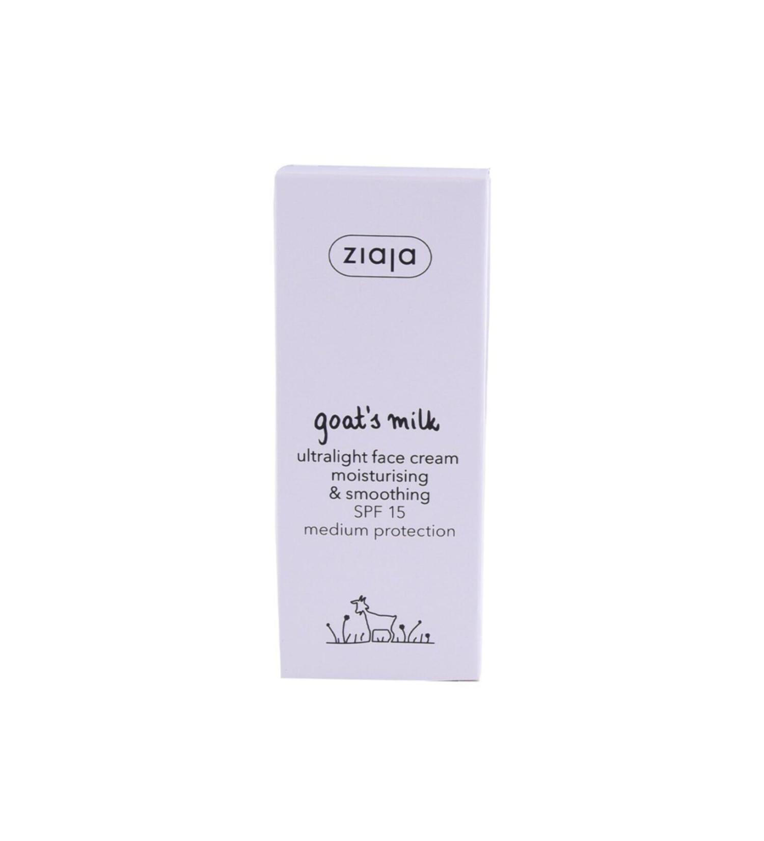 Ziaja Ziaja Goat Milk Fast Absorbing Moisturizer Spf15 50ml