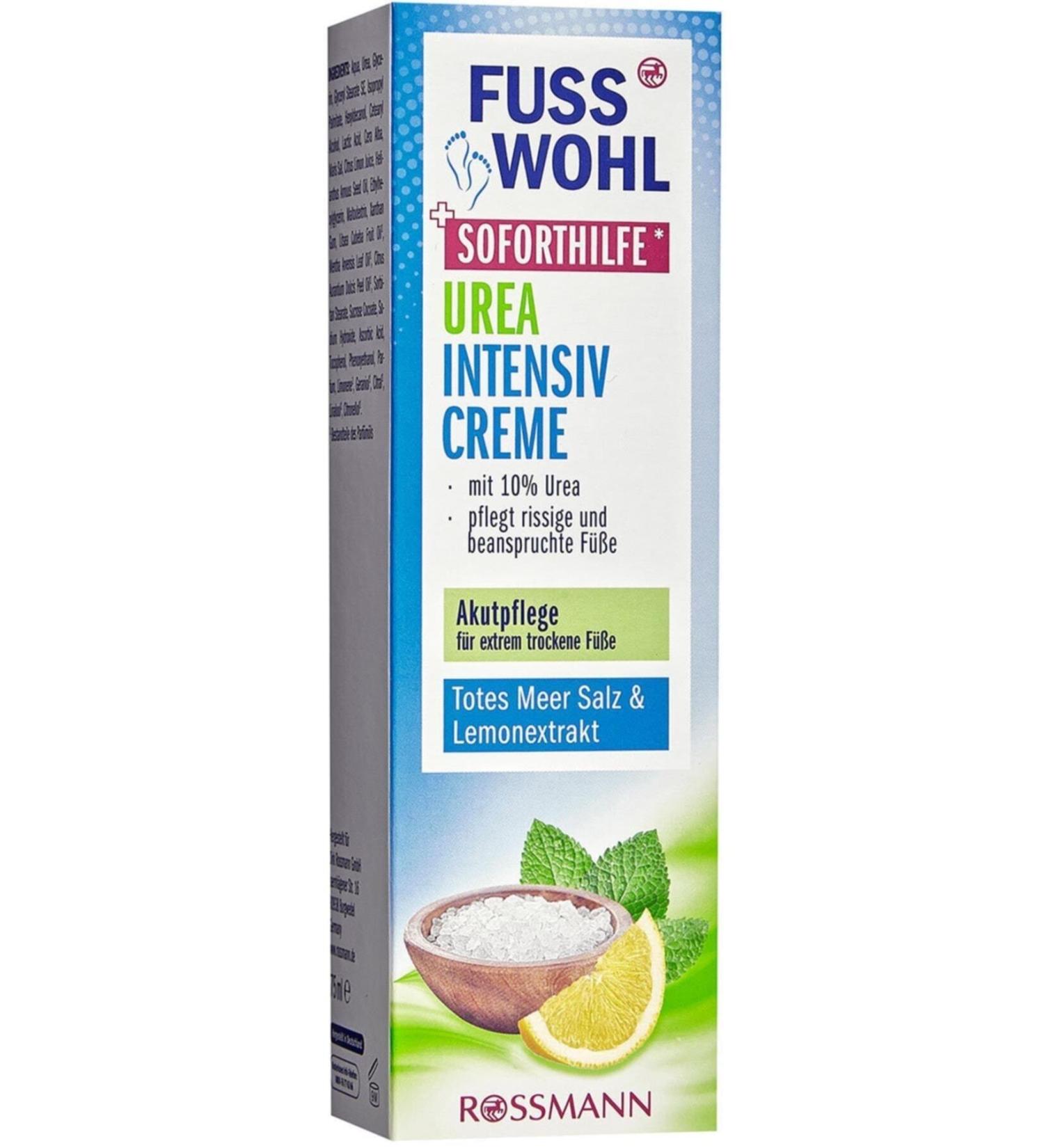 Fusswohl Brand: Foot Care Cream Moisturizer 75 Ml Category: Foot Cream