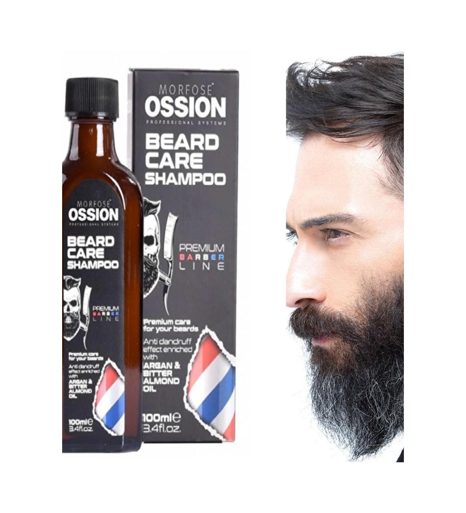Morfose Men's Special Beard and Mustache Development Care Shampoo 100 ml ossion_25