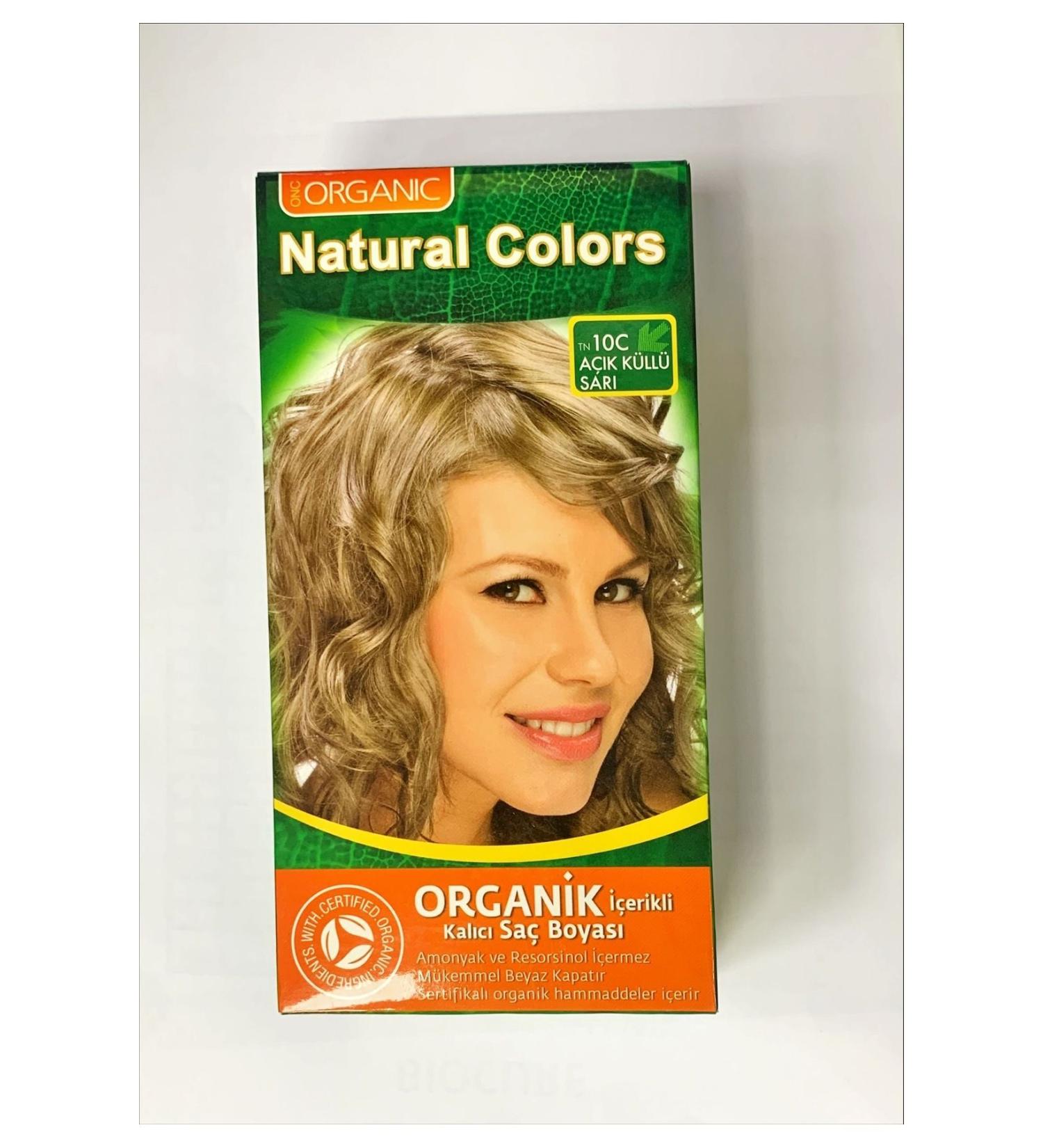 Organic Natural Colors Hair Dye 10C Light Ash Blonde - Organic Dye