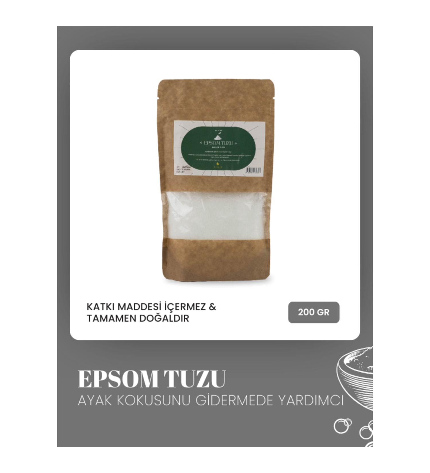Zeynep B y kbay Epsom Salt (England Salt) 200 Gr. - Buy Online on GoSupps.com