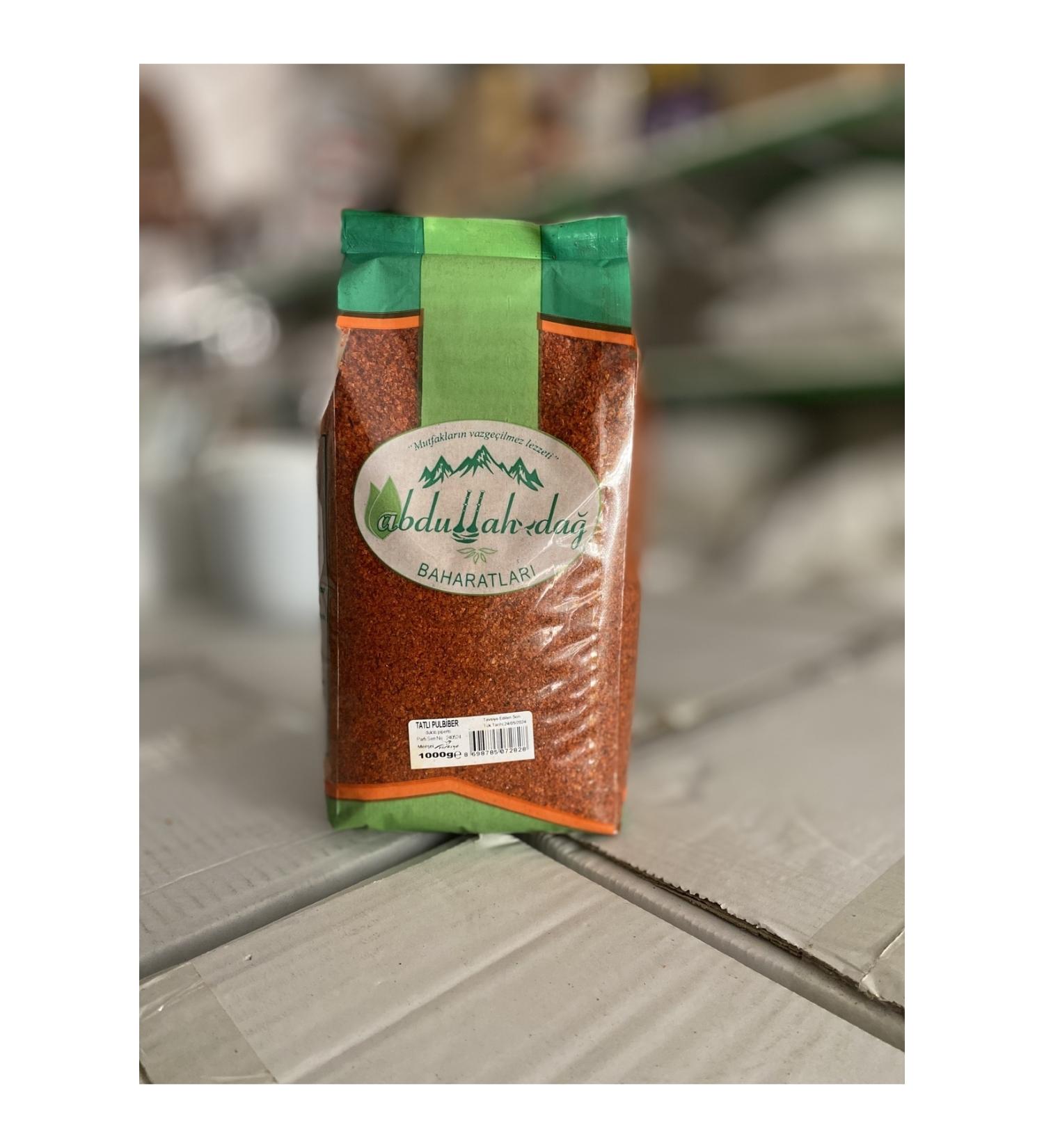 Hac o lu Spice Hatay Local Red Pepper Red Pepper Hot Sweet 1 Kg / 1000 gr