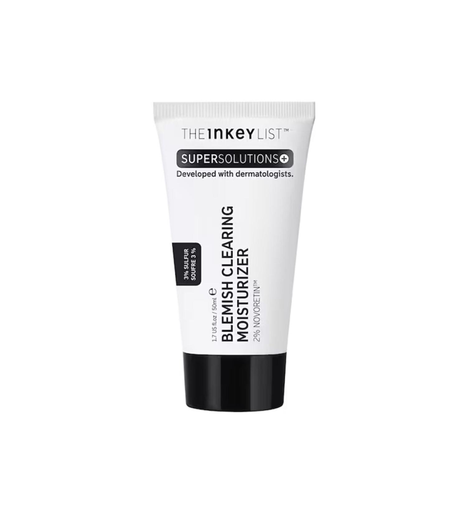THE INKEY LIST - Moisturizing Night Cream - Blemish Clearing Moisturizer 2% NovoRetin - 50ml