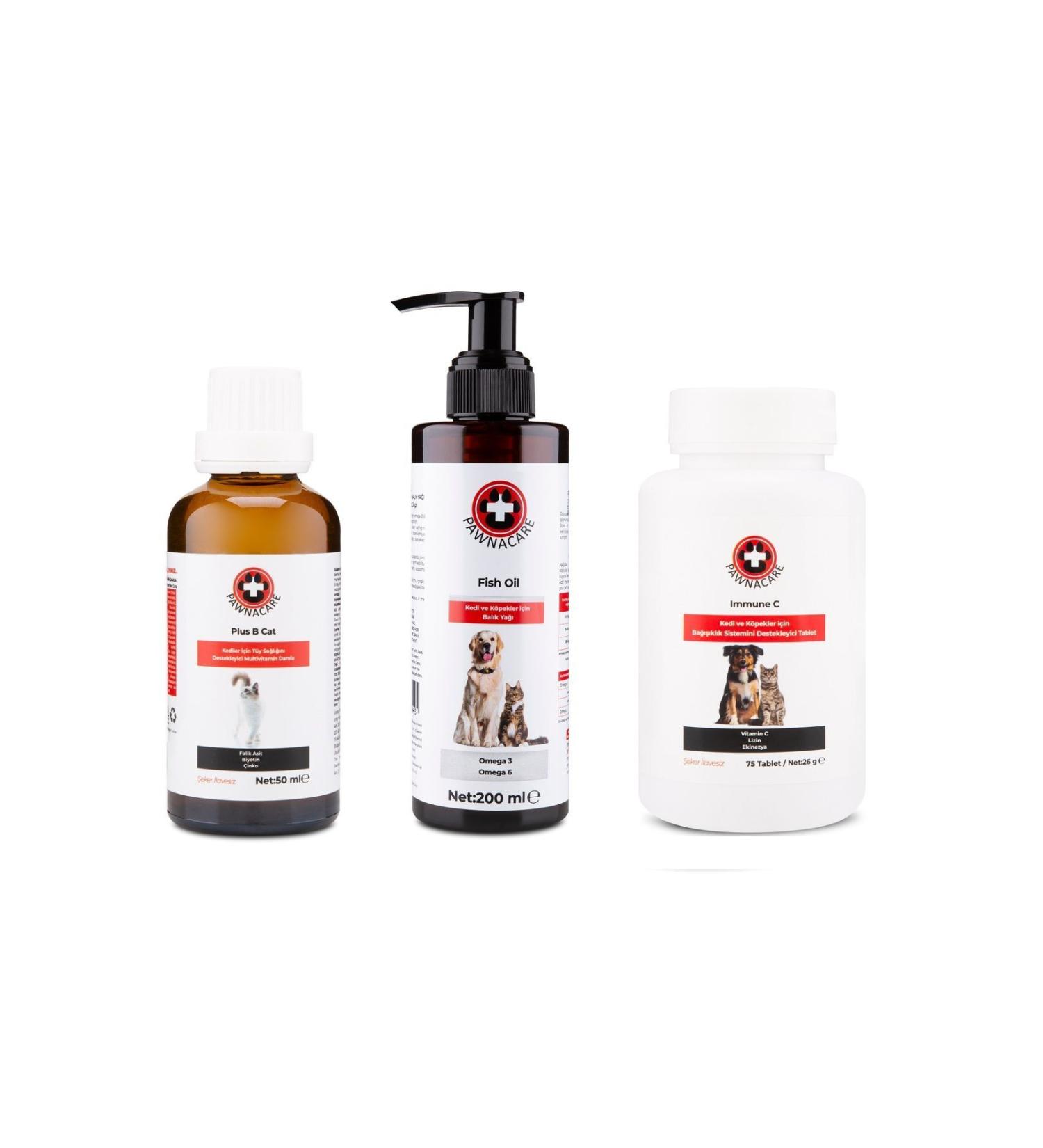 Zethome Immune Strengthening Set Immune C & Fish Oil & B Plus 3-Piece Set