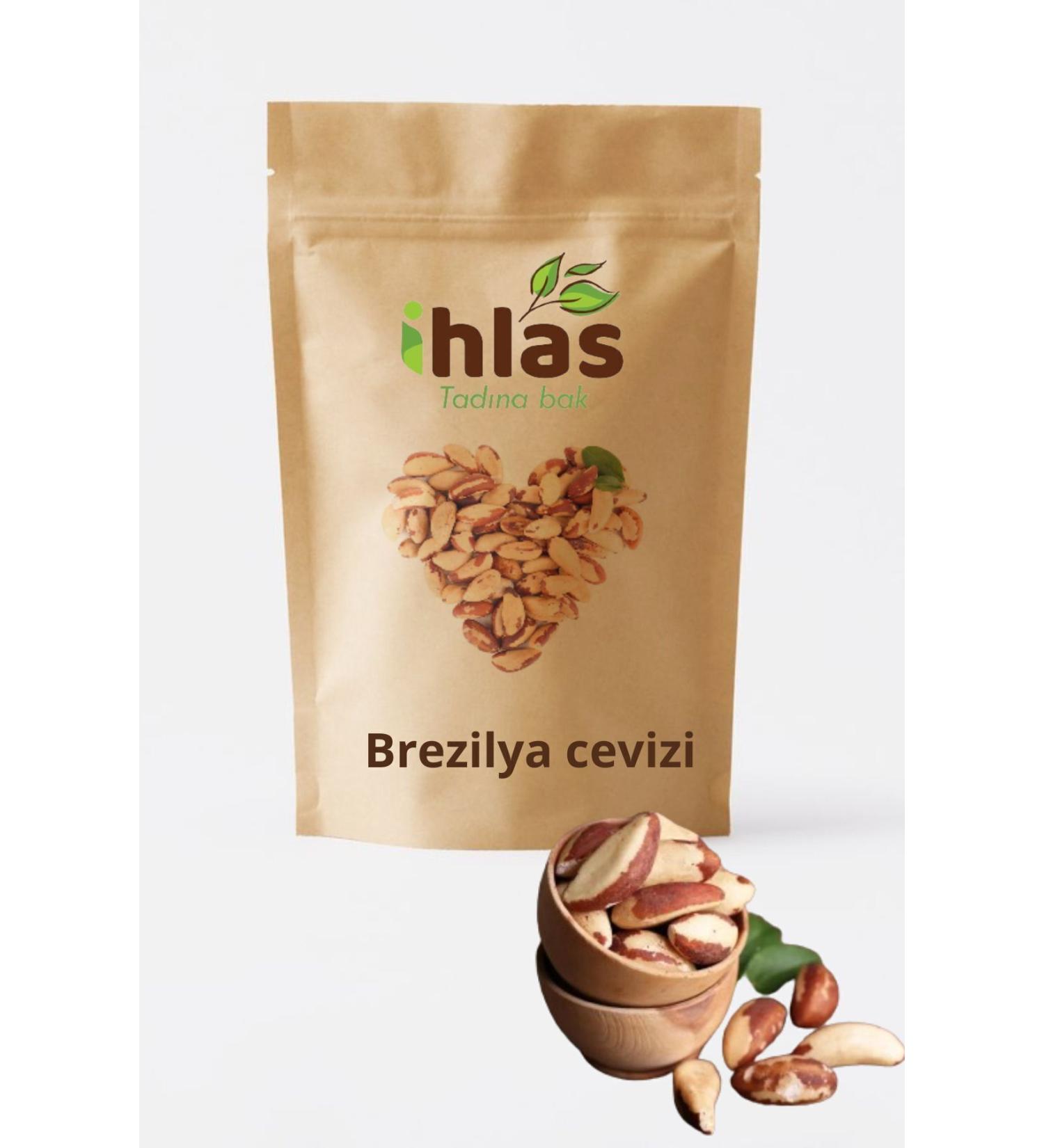 Ihlas Brazil Nut 1000gr Raw Zippered Package