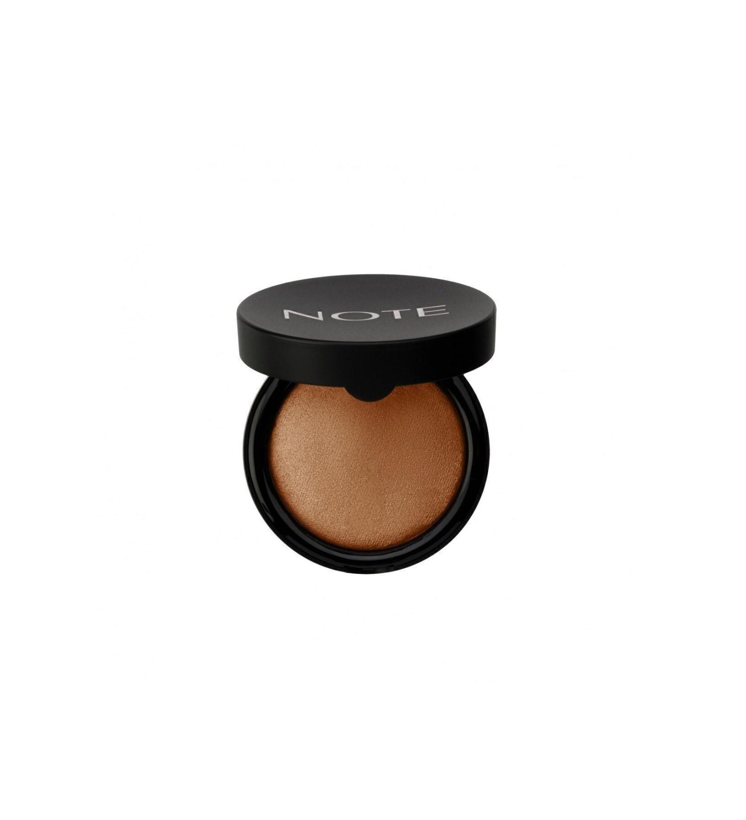 Note Cosmetics Terracotta Powder Shimmer Highlighter 03 Caramel Cake_x - Buy Online on GoSupps.com