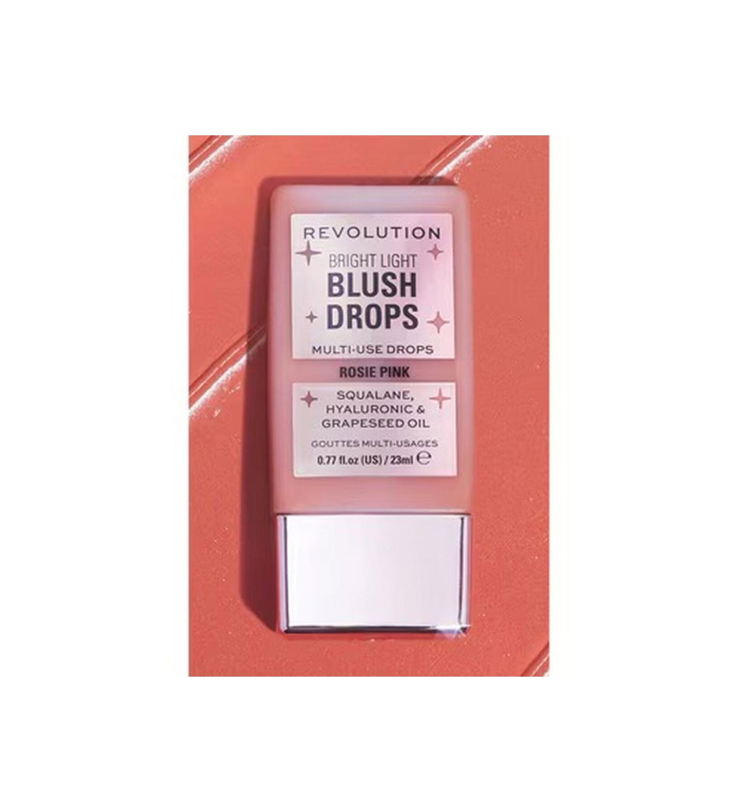 Revolution Bright Light Drops Liquid Blush Rose - Buy Online on GoSupps.com