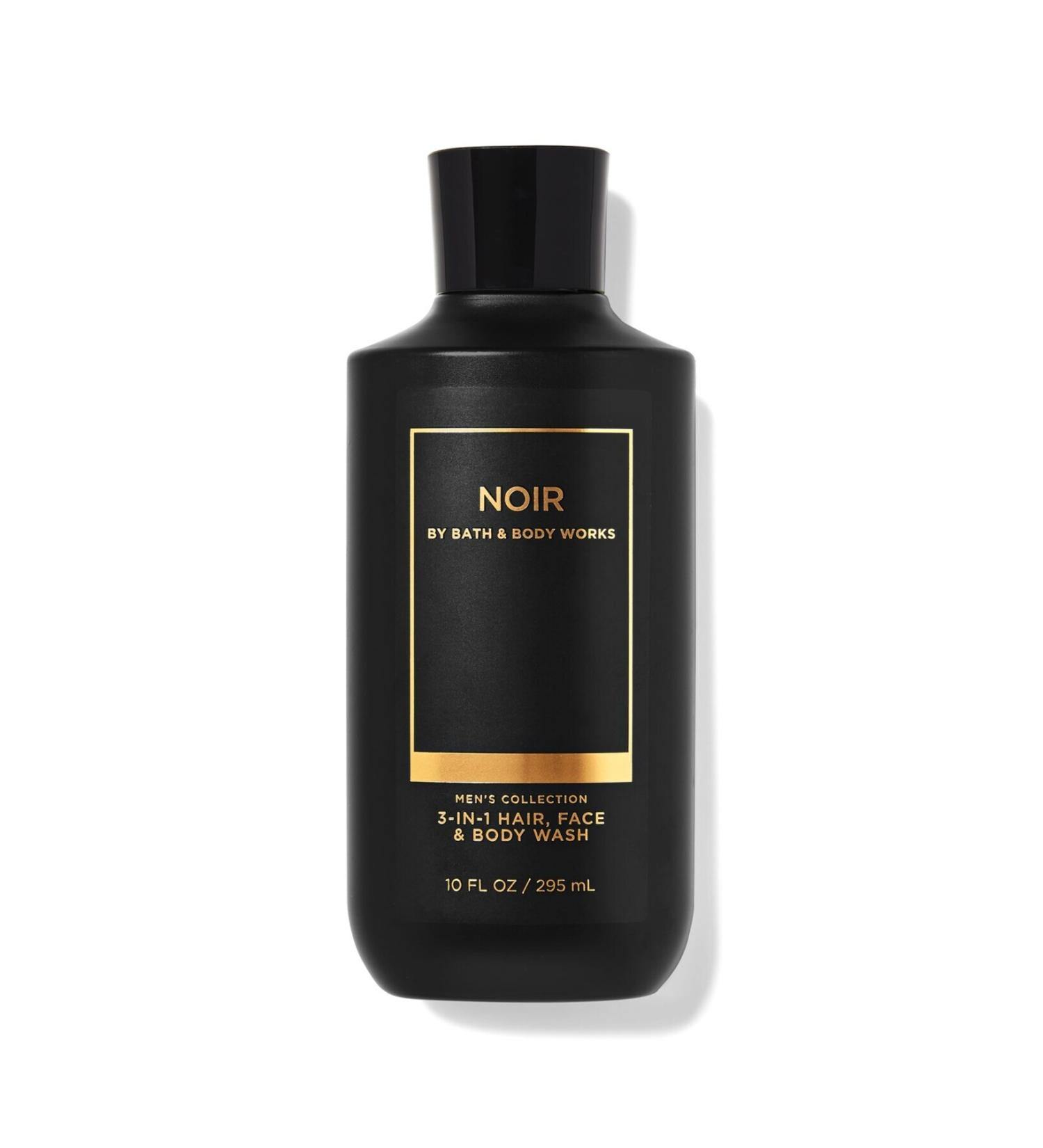 Bath & Body Works Noir 3 in 1 Hair Face and Body Wash Gel 295 ml