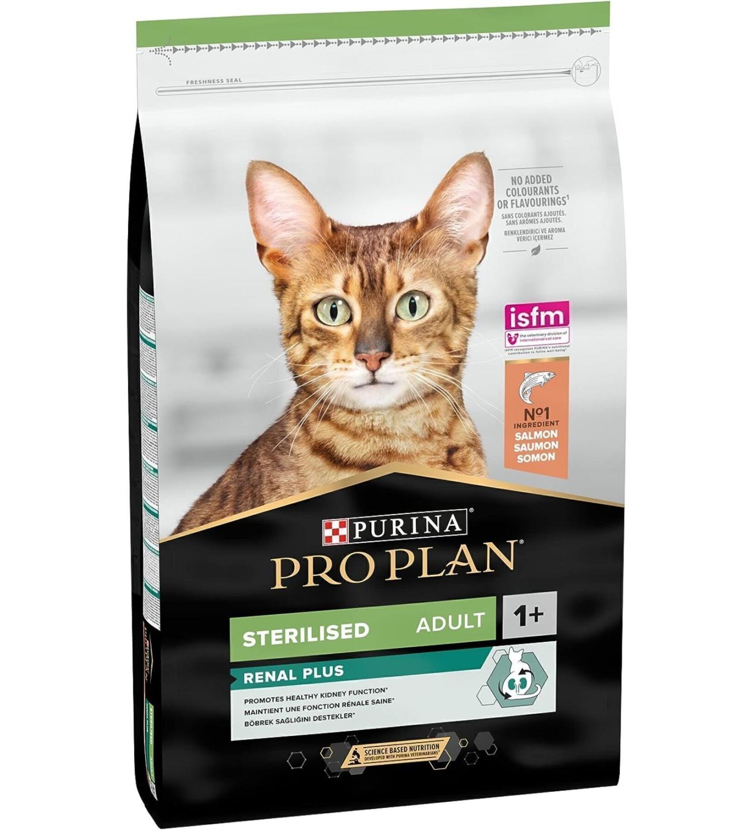 Pro Plan Pro Plan Sterilized Neutered Salmon Cat Food 10 KG - Buy Online on GoSupps.com