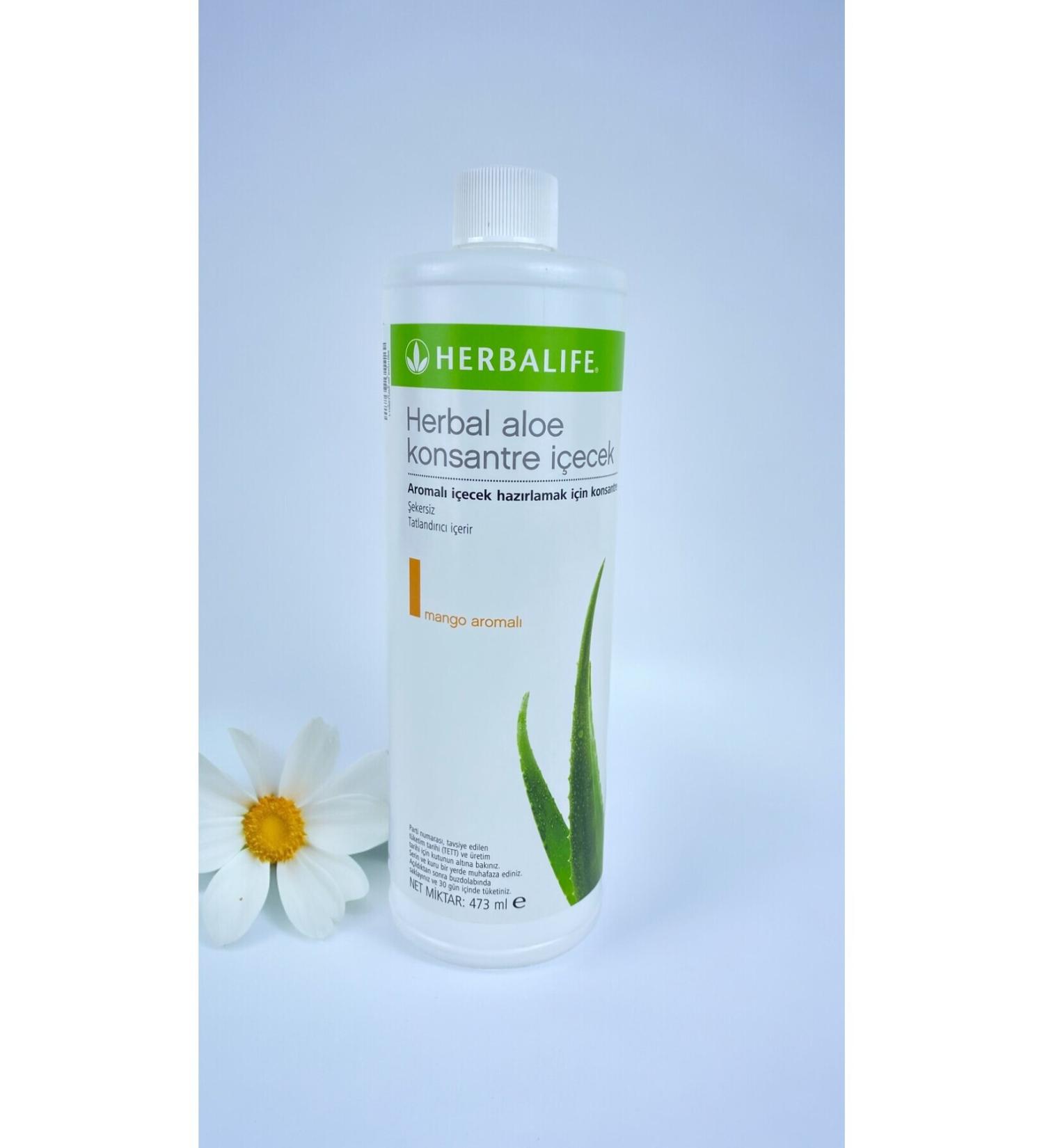 Herbalife Herbal Aloe Concentrate Drink Mango - Buy Online on GoSupps.com