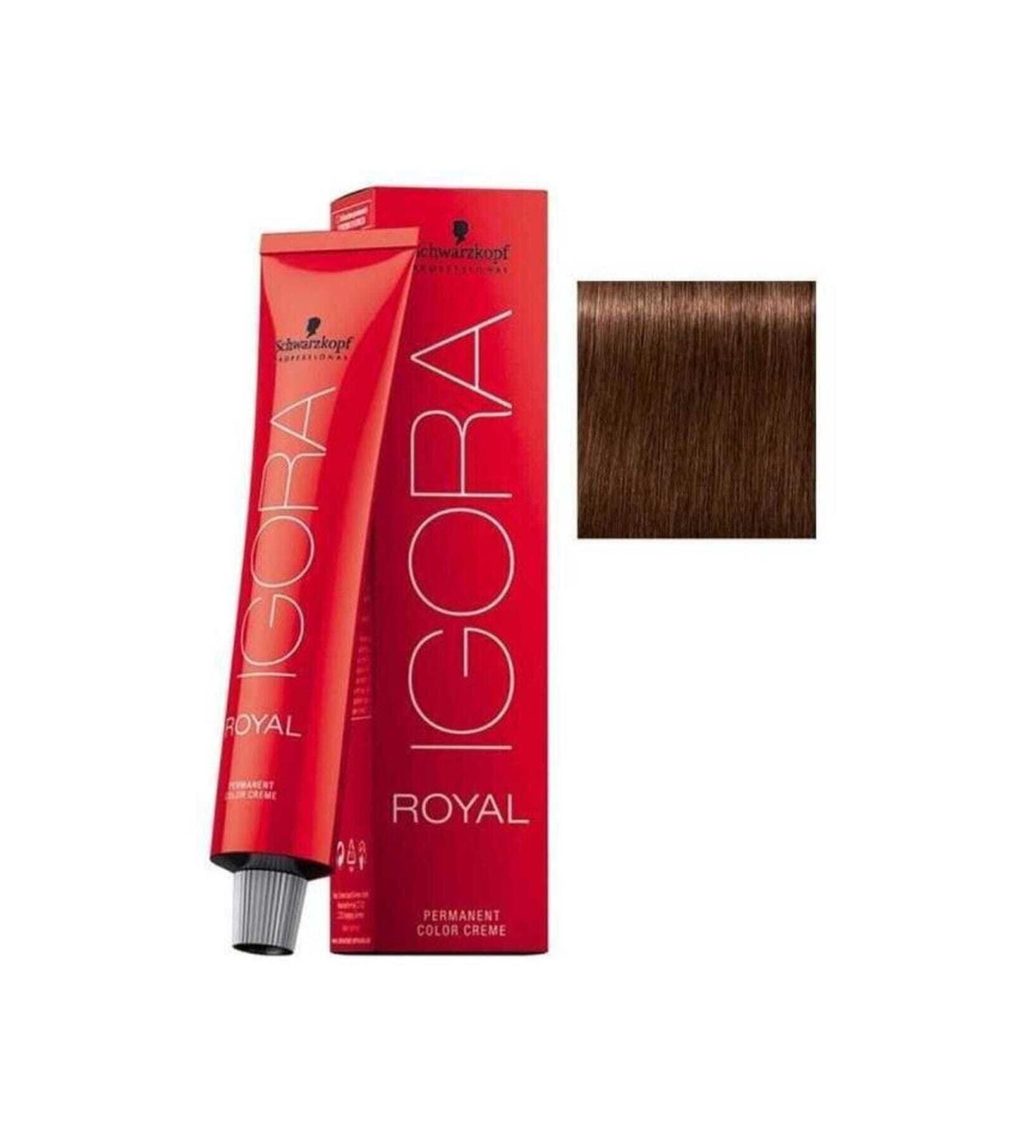 Igora Chestnut Red Dark Brown Royal Hair Dye 6-68 60 Ml 4045787207040