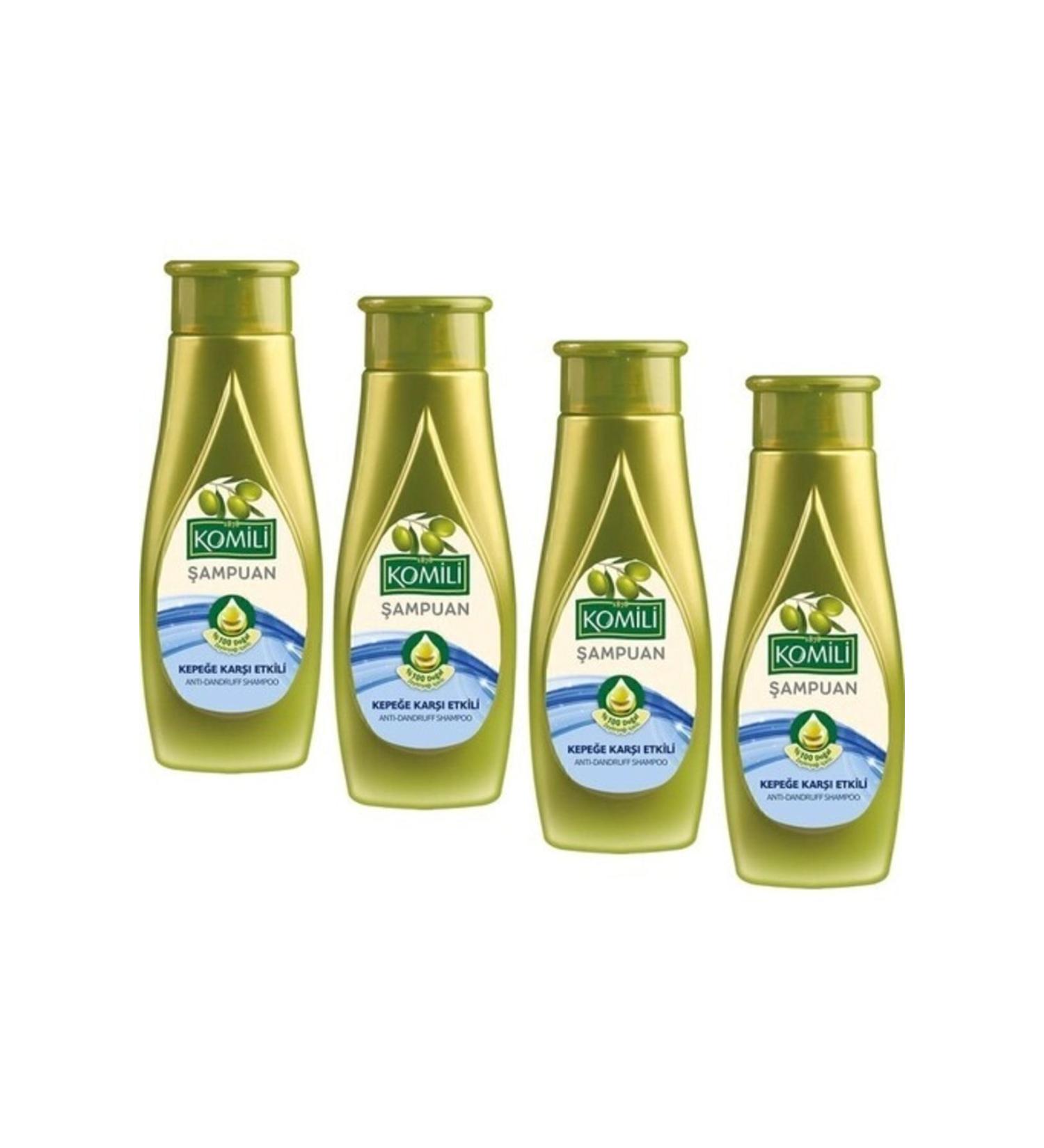 Komili Shampoo Dandruff Hair 500 Ml X 4 Pieces