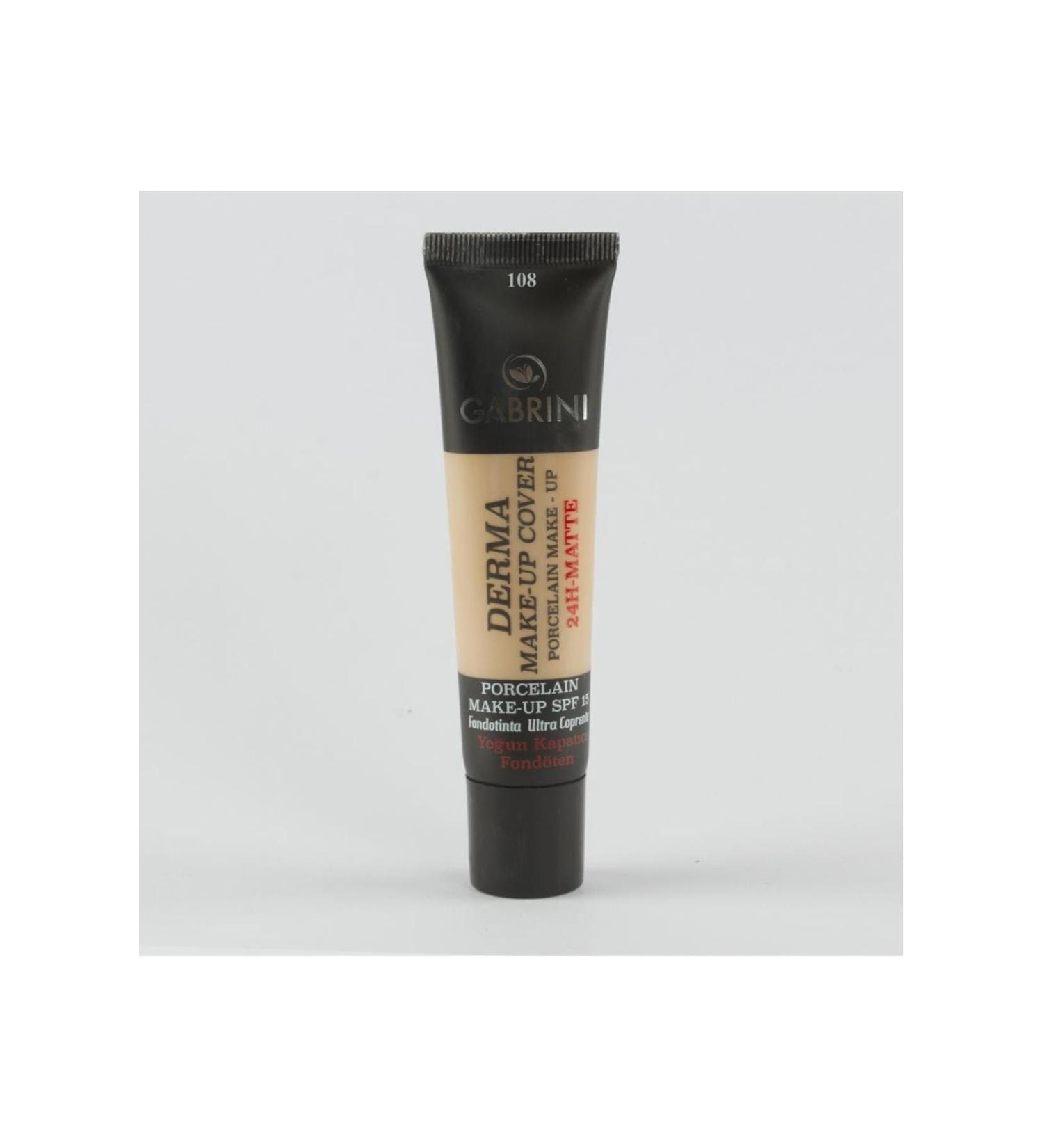 Gabrini Derma Matte Foundation (Ultra-Intense Coverage Foundation)