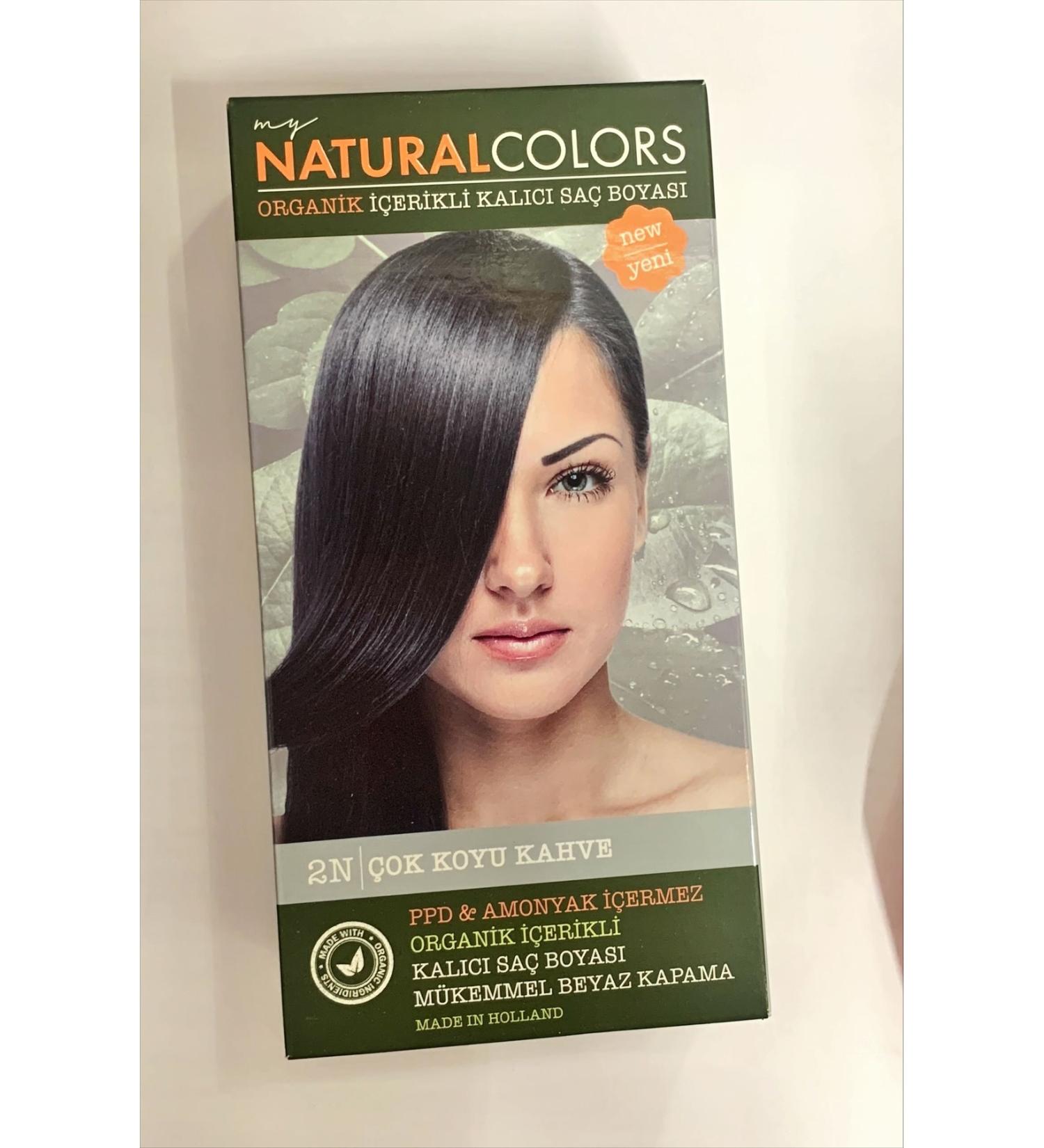 Natural Colors Organic Hair Dye 2N Very Dark Brown