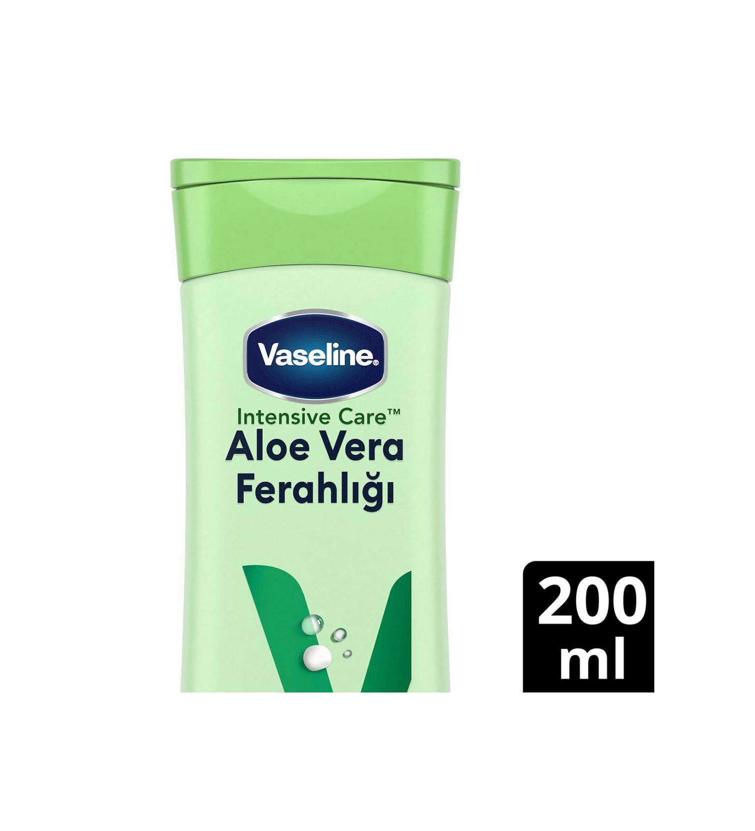 Vaseline Body Lotion Aloe Vera Freshness For Dry Skin 200 ml - Buy Online on GoSupps.com