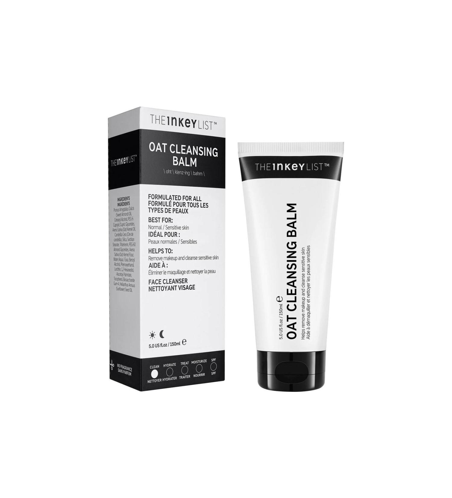 THE INKEY LIST Oat Cleansing Balm Moisturizing Make-Up Remover Balm 150ml - Buy Online on GoSupps.com