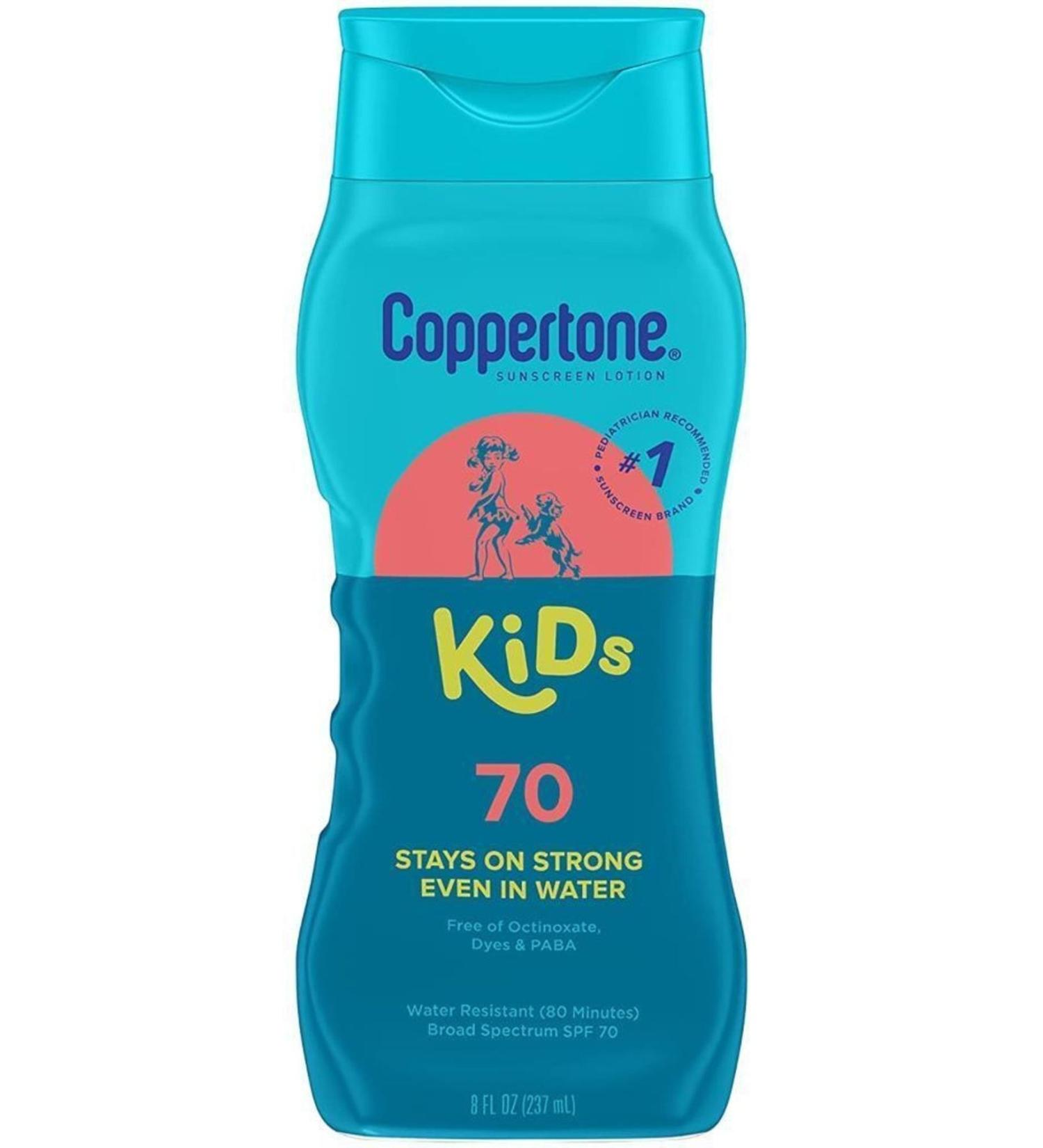 Coppertone Kids Spf70 Sunscreen Lotion 237ml