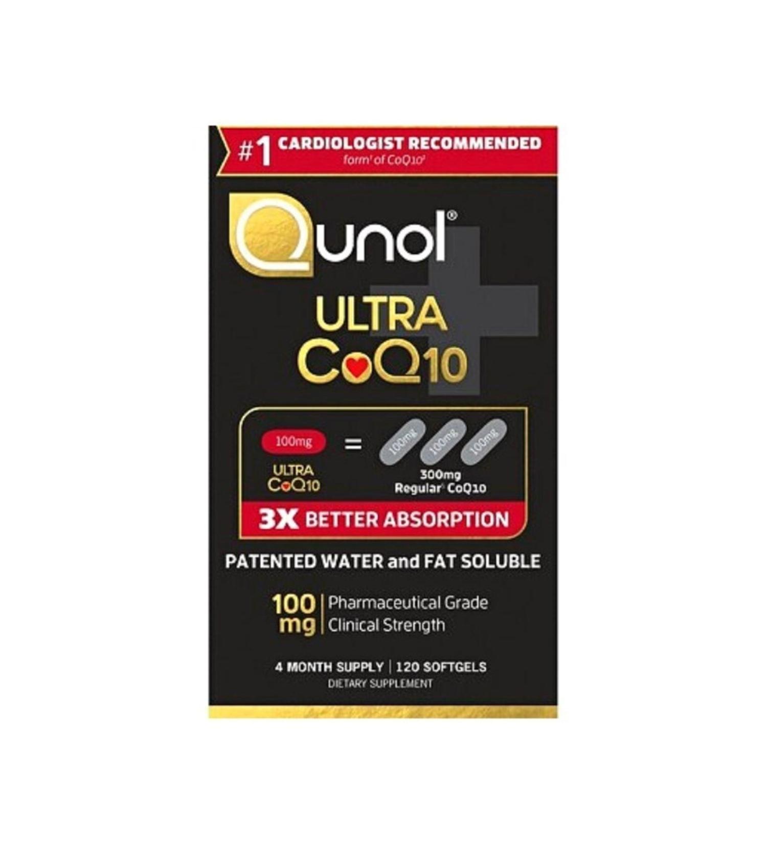 Ferrero Rocher Qunol Ultra Coq10 100 Mg 120 Softgels