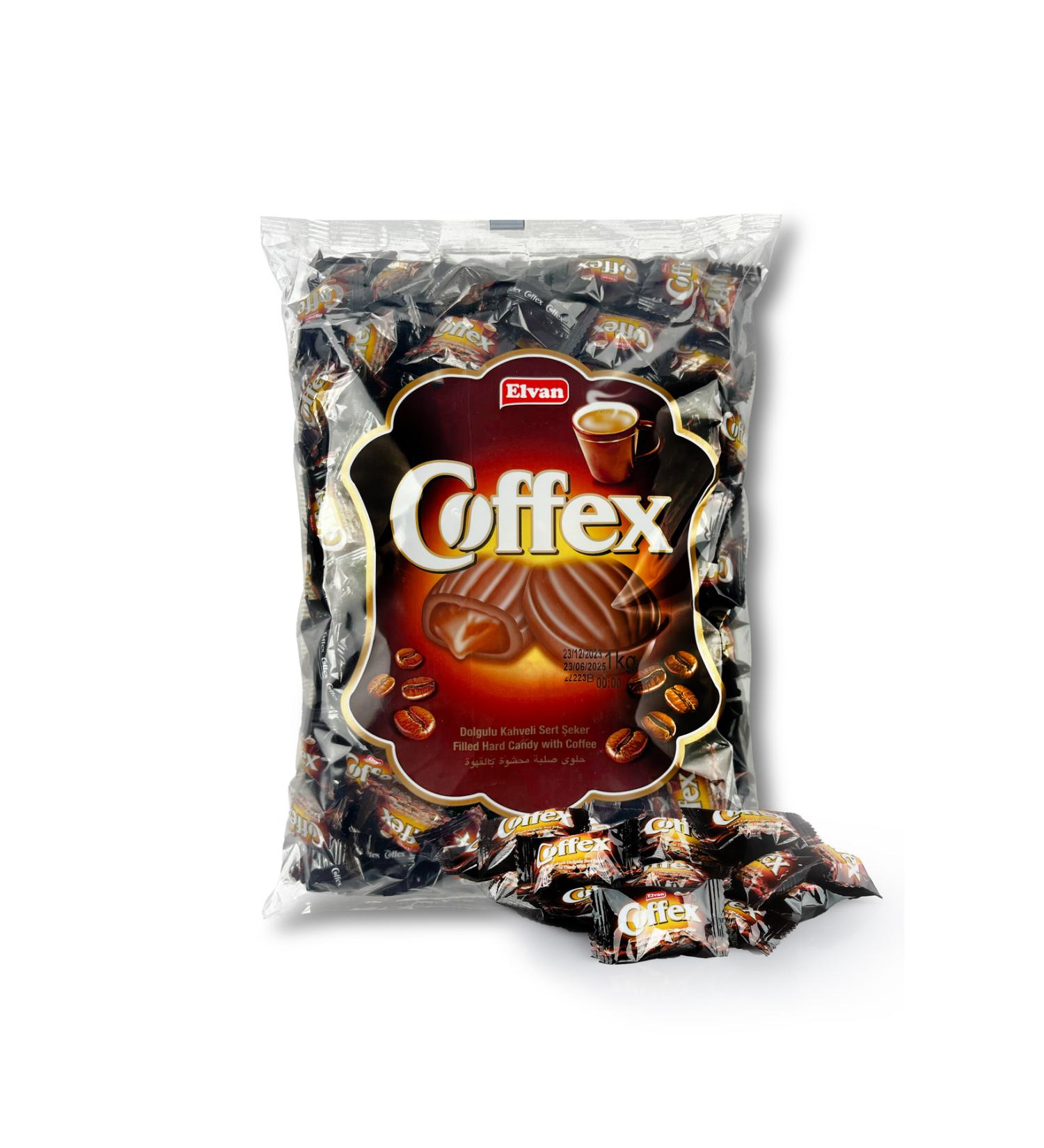 Elvan Coffex Coffee Sugar 1000 Gr. (1 Bag) - Buy Online on GoSupps.com