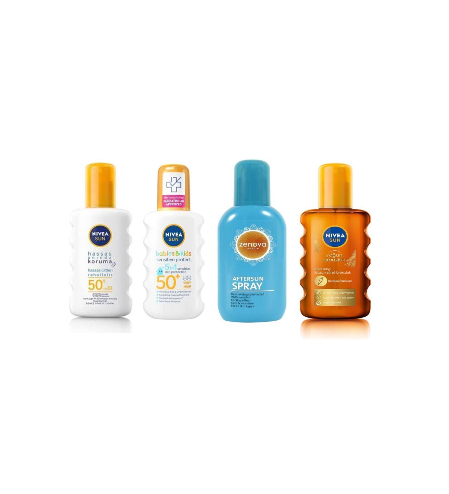 Zenova Aftersun + child protection + adult + tan
