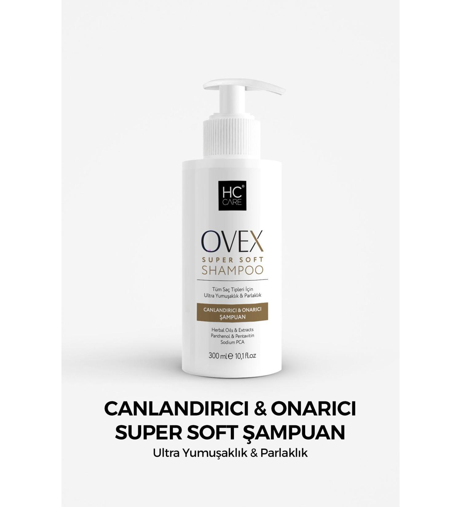HC Care HC Ovex Super Soft Shampoo - 300 ml. - Buy Online on GoSupps.com