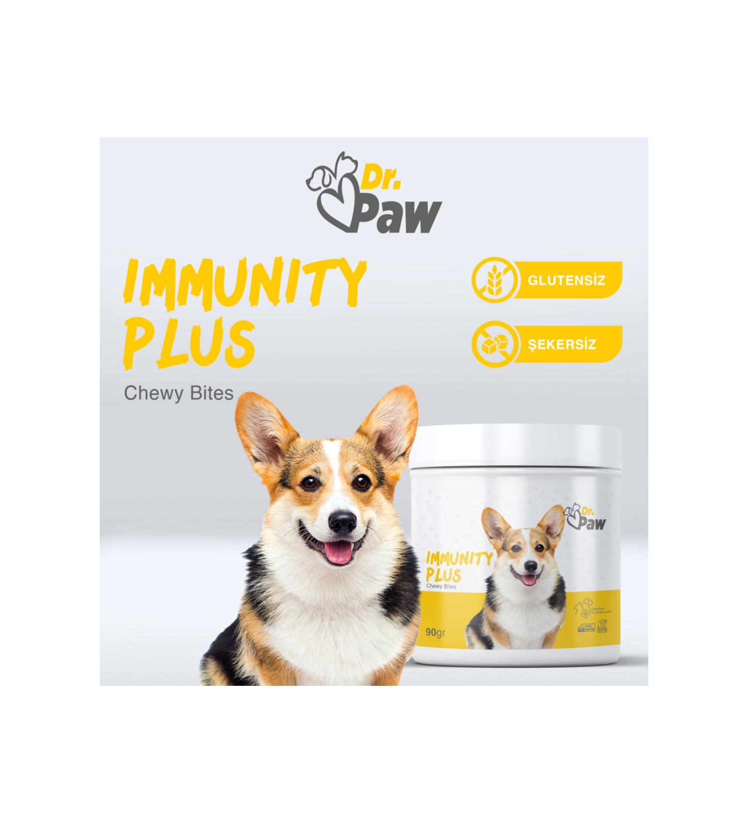 Dr.Paw Immunity Plus: Immune System Support Chewable Tablet (Small Breed) - Buy Online on GoSupps.com