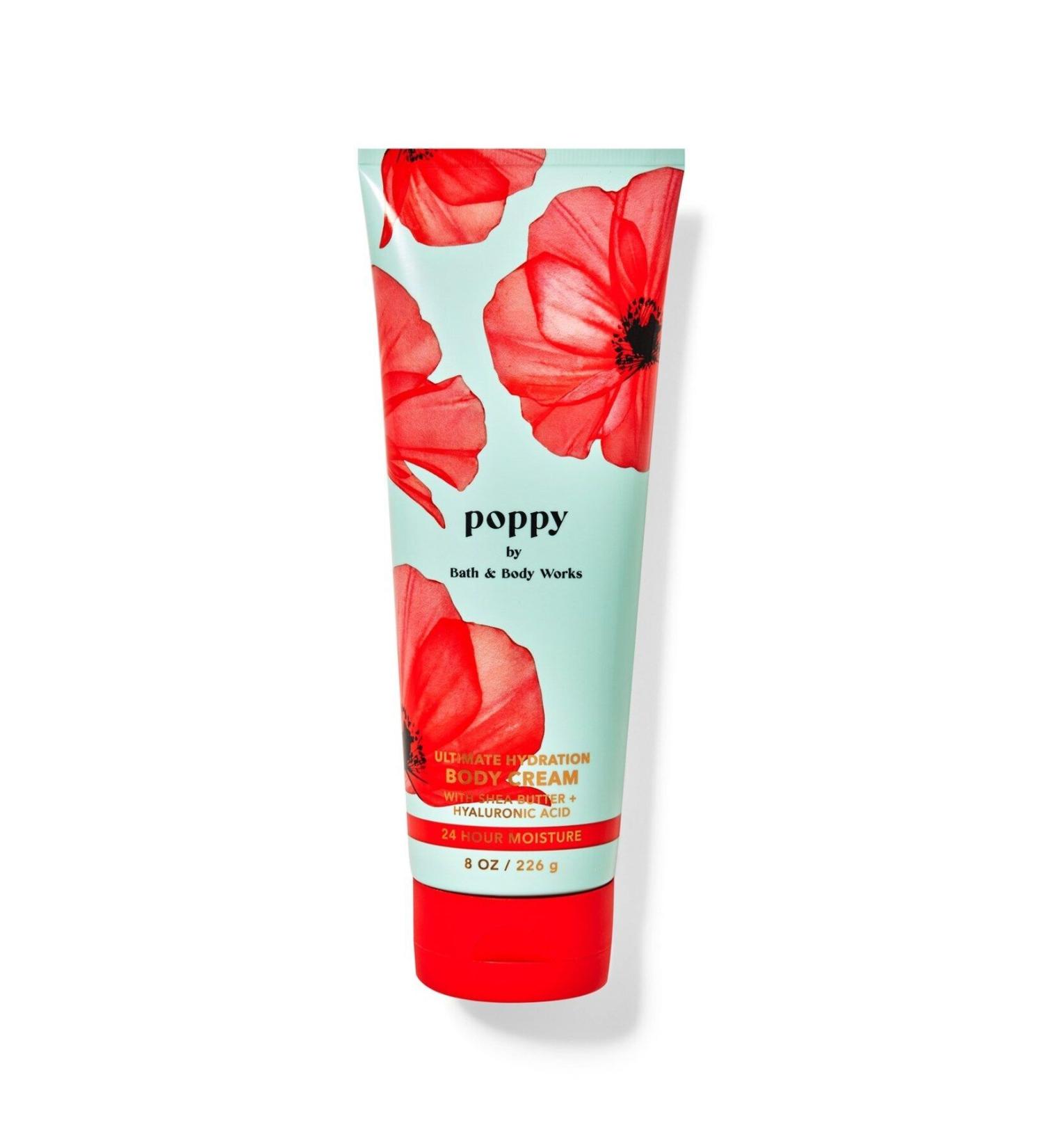 Bath & Body Works Poppy Shea Body Cream 226g
